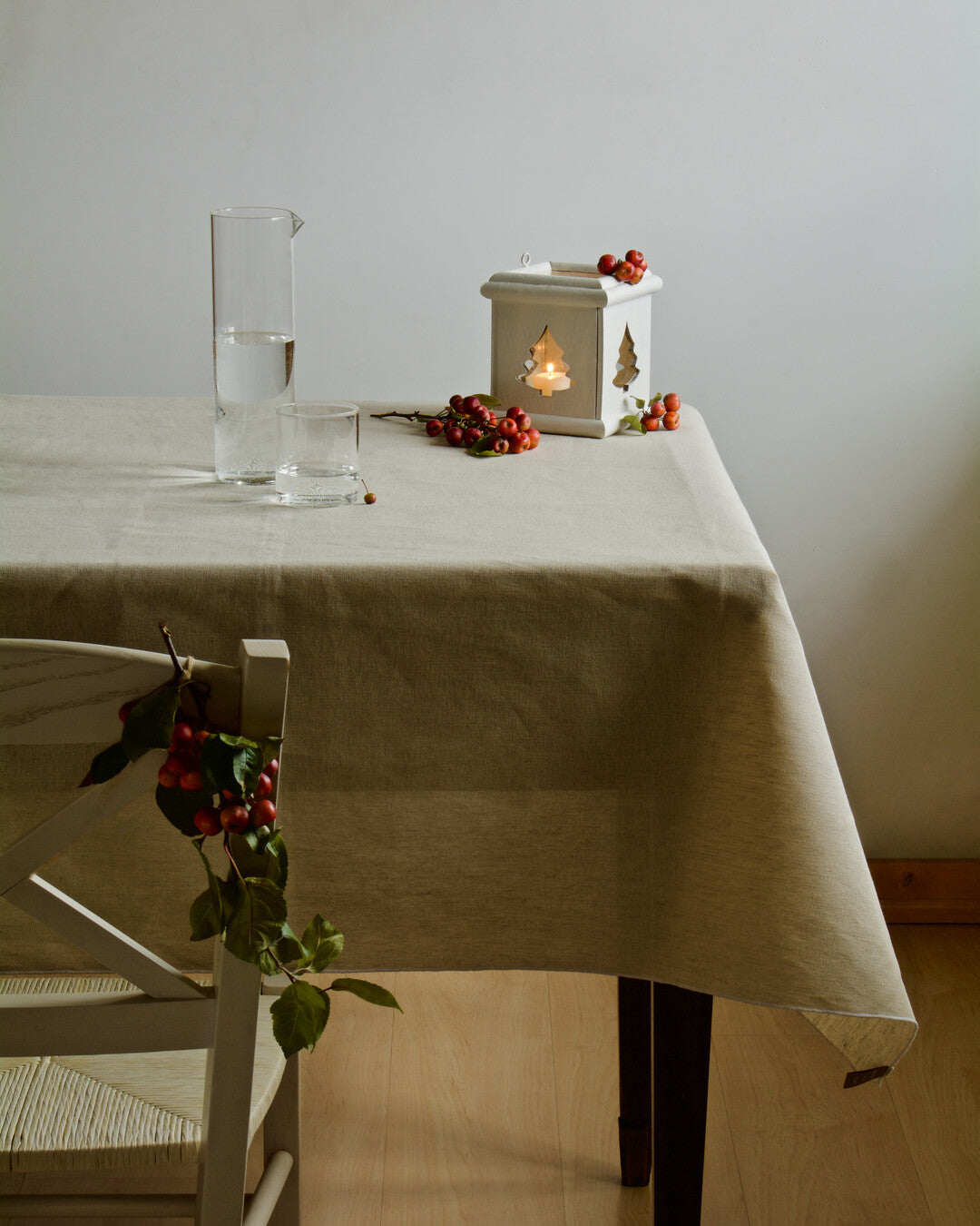 Handcrafted Linen Tablecloth