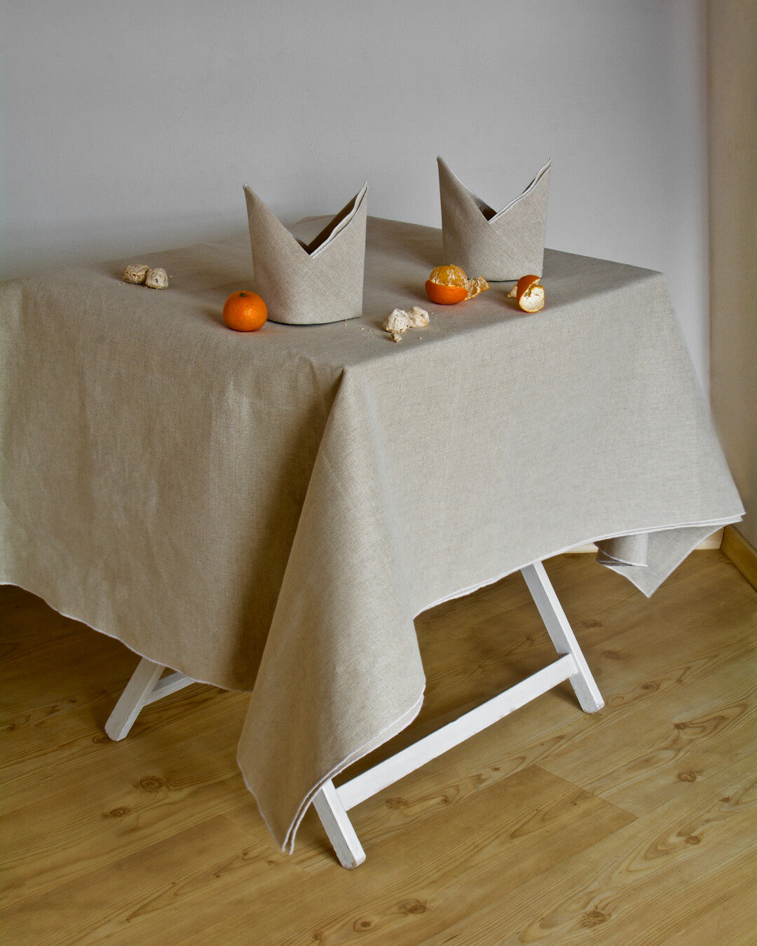 Handcrafted Linen Tablecloth