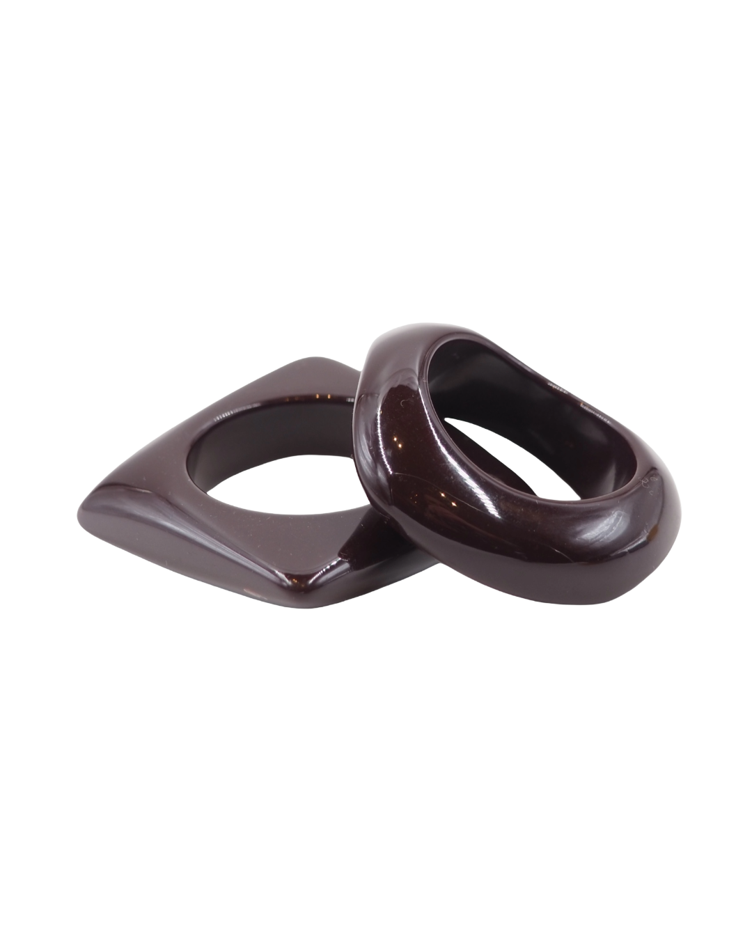 Outline resin napkin ring set