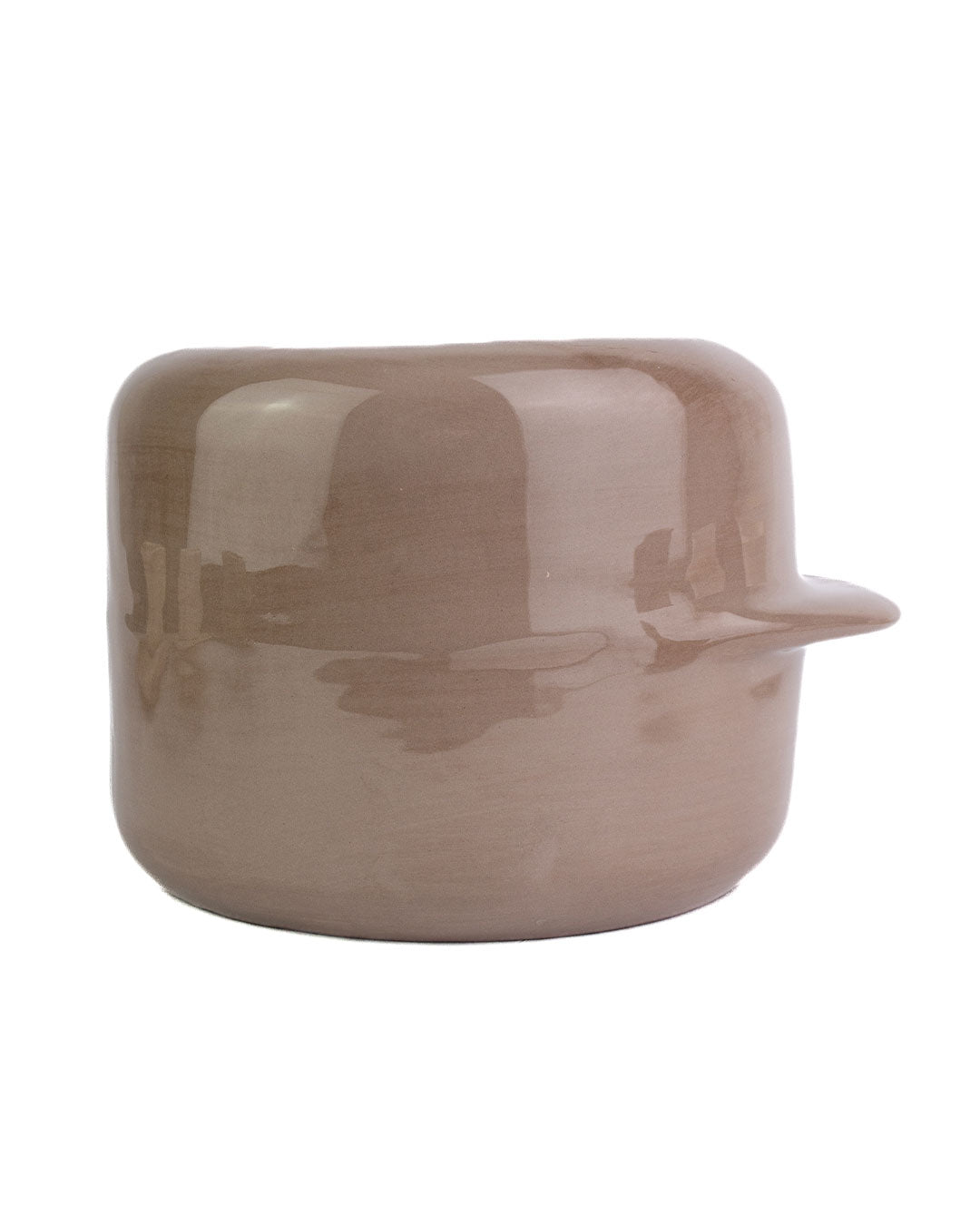 Ameno Flower Pot brown_pottery_nu ceramica