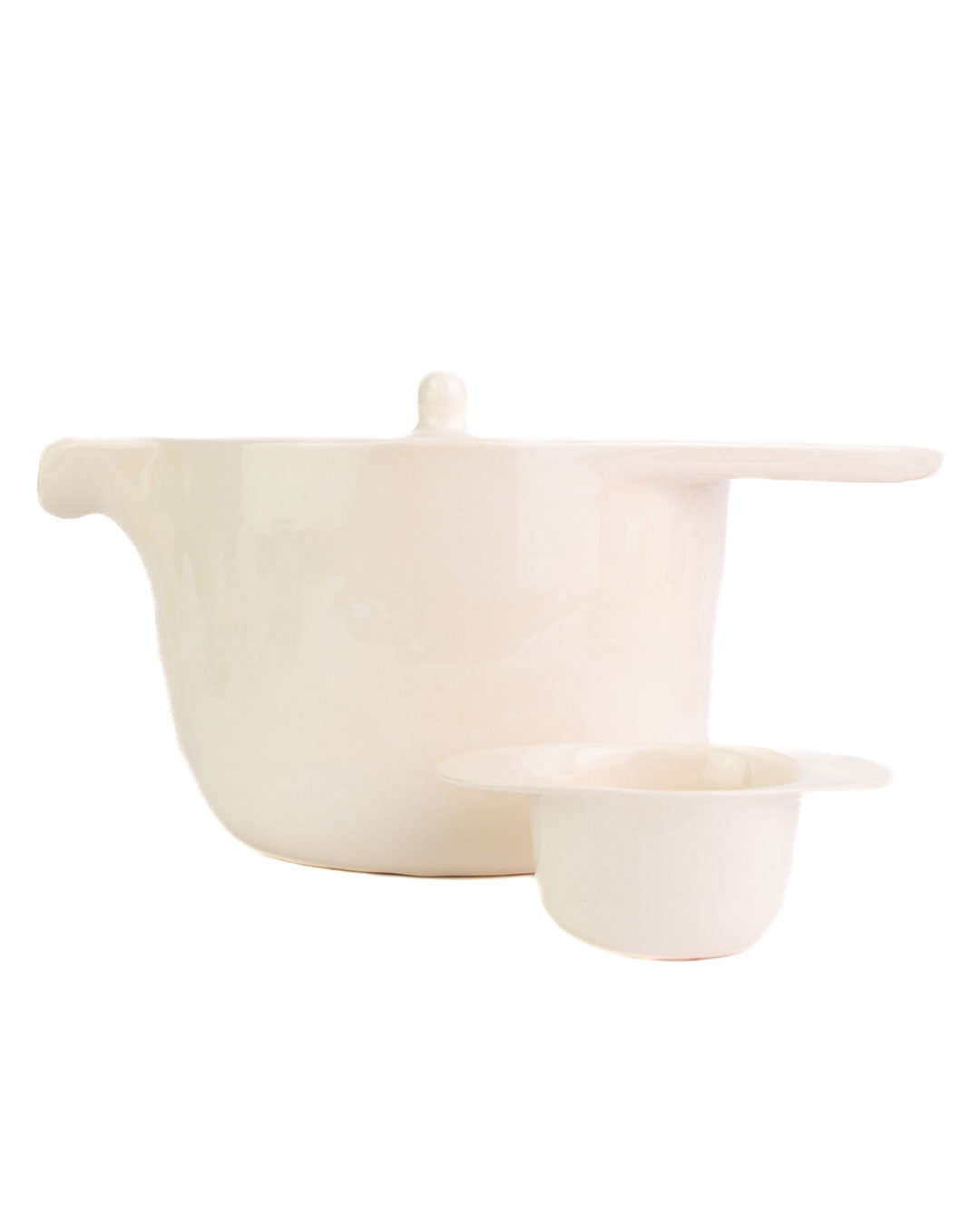 Ameno Tea Pot with Strainer white_pottery_nu ceramica