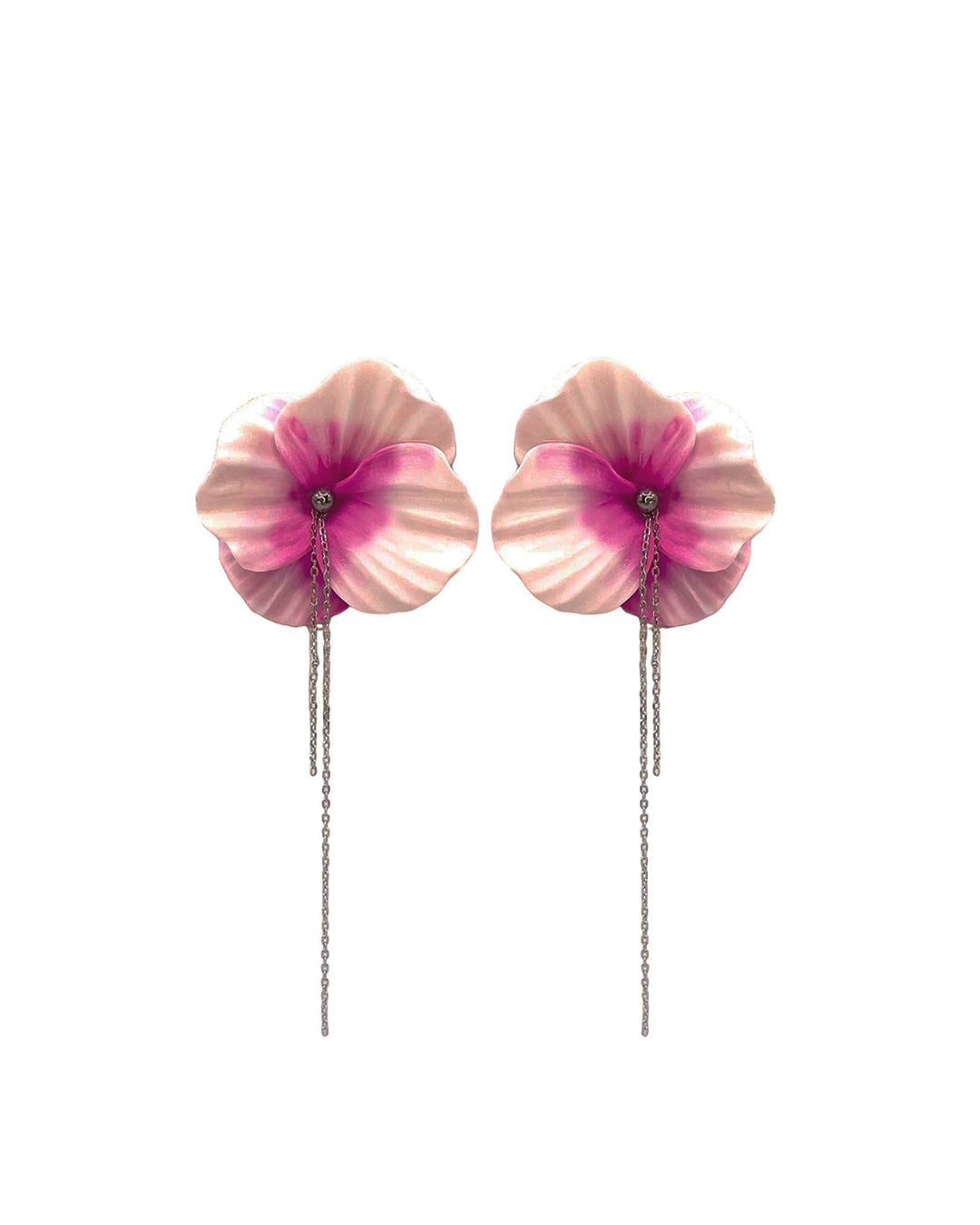 Pink Grand Lilium earrings