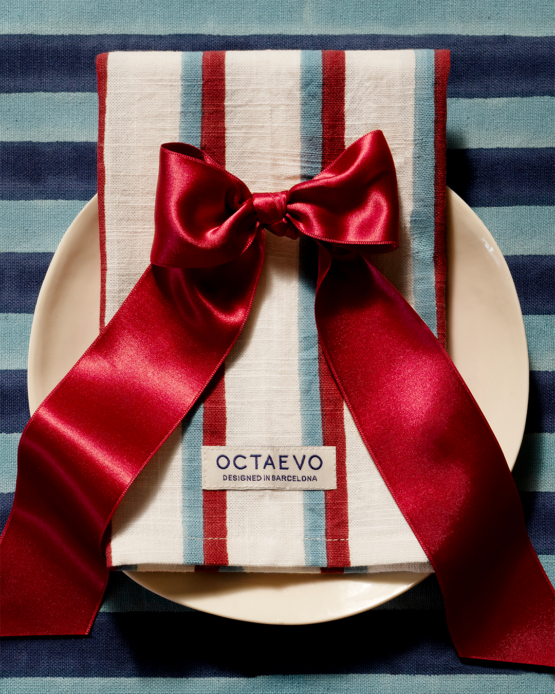 Riviera Napkins, Wide Stripe (Set of 4)