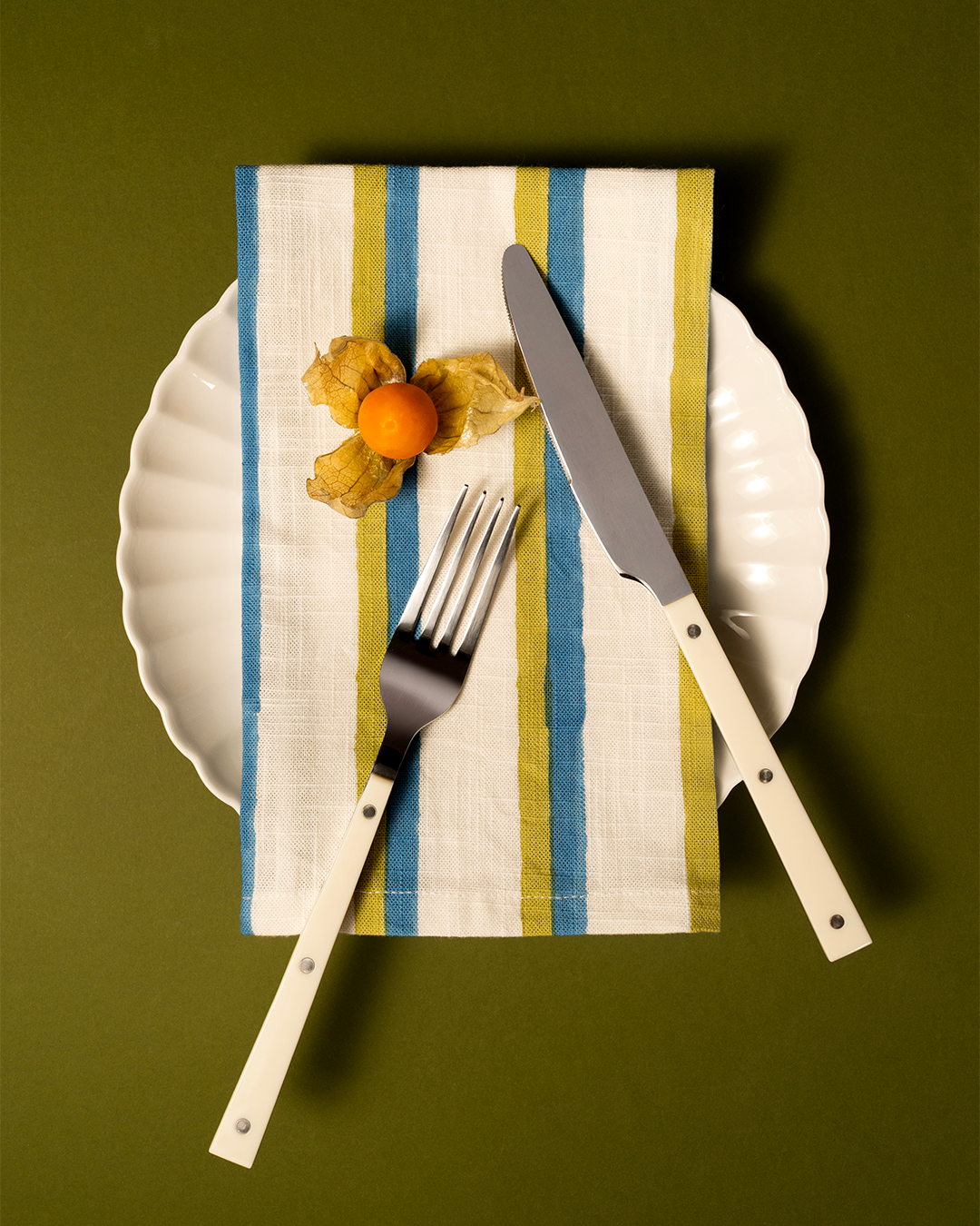 Riviera Napkins, Wide Stripe (Set of 4)