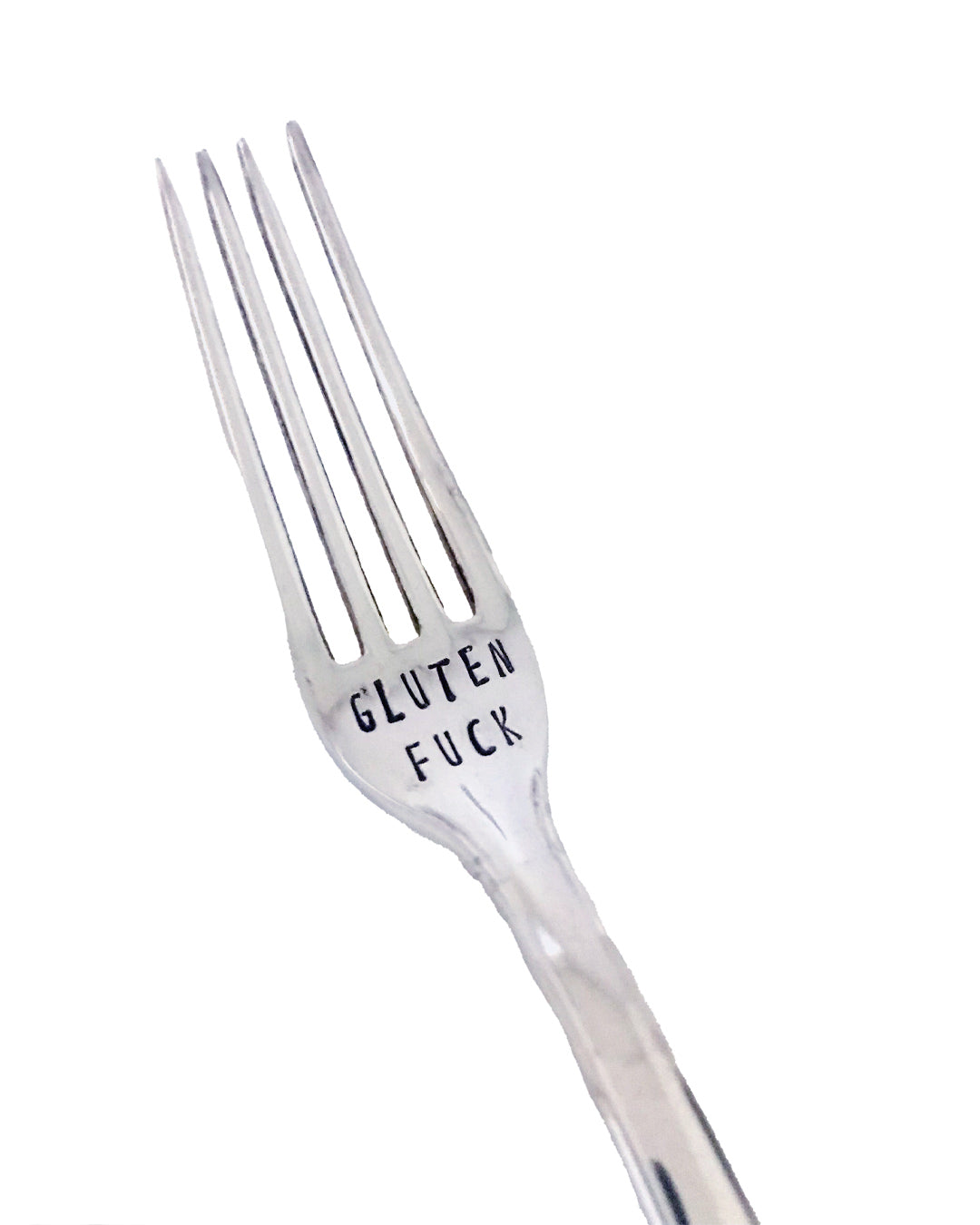 Vintage Silver Hand-stamped fork