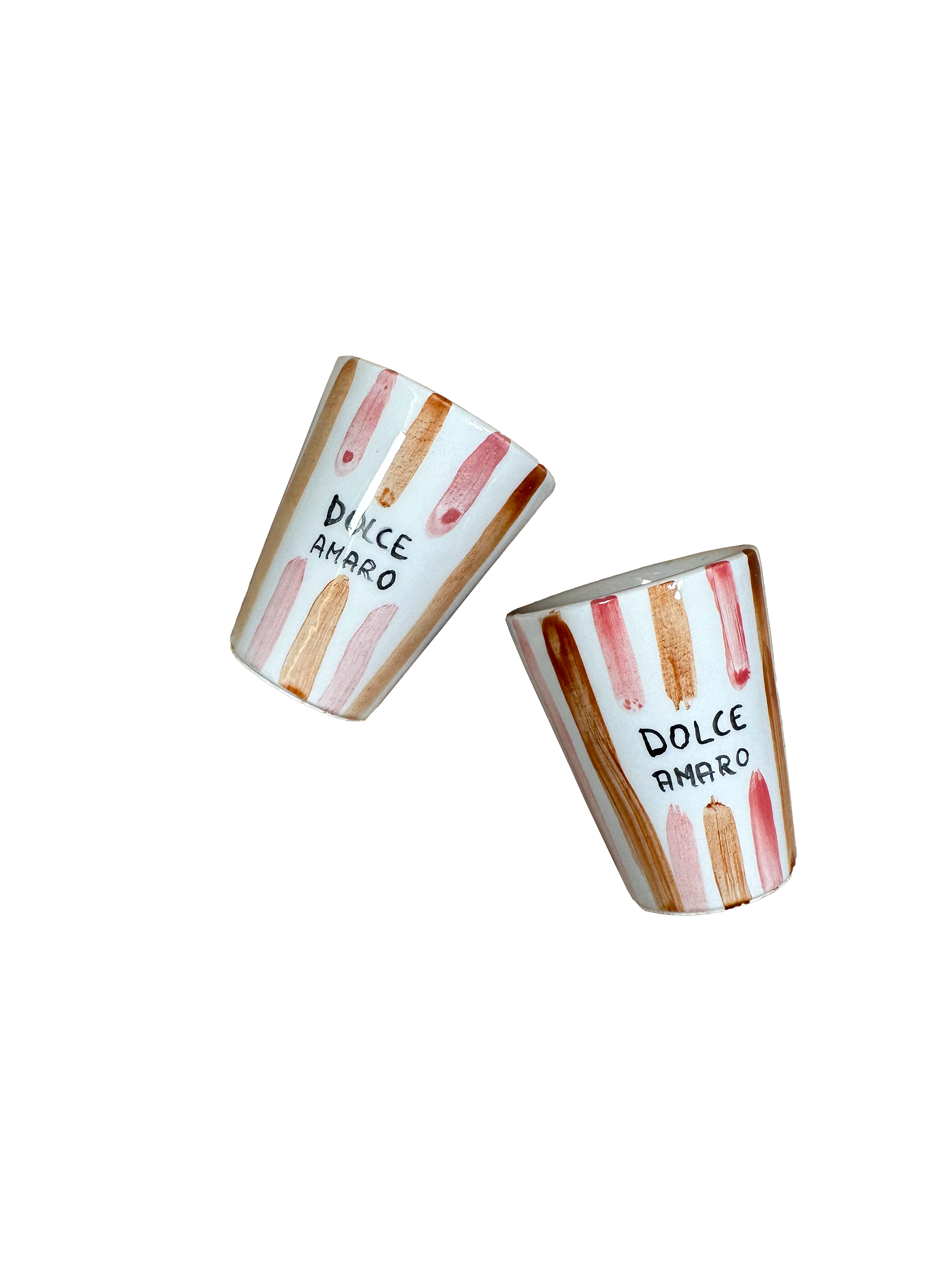"Dolce Amaro" Shot Glasses - Set of 2