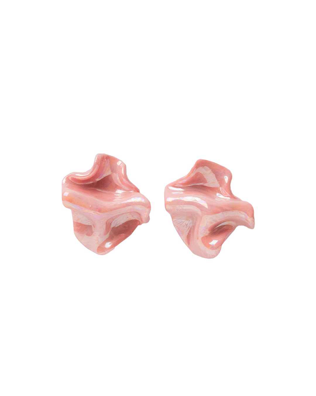 Boucles d'oreilles Electric Lilu en céramique