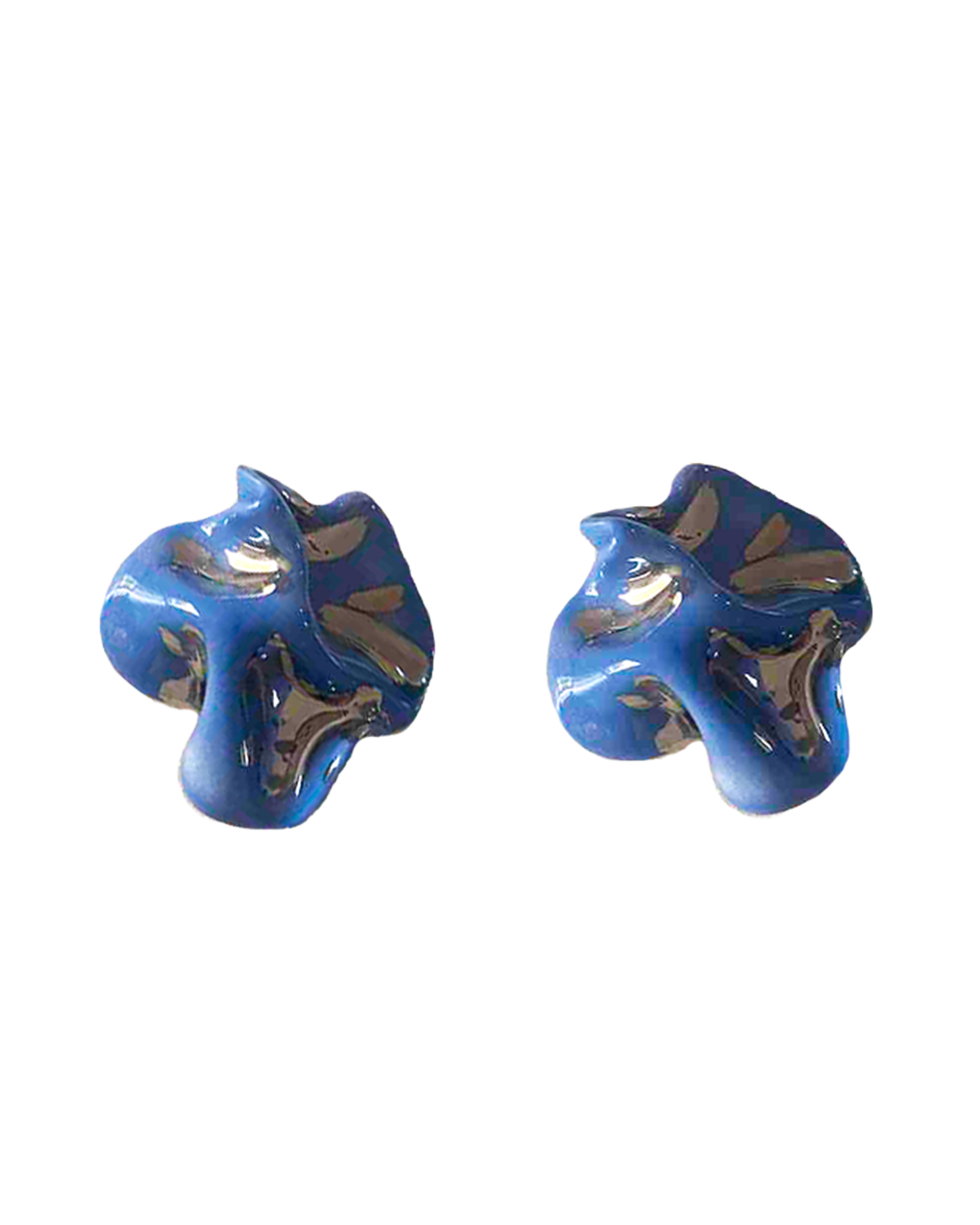 Boucles d'oreilles Electric Lilu en céramique