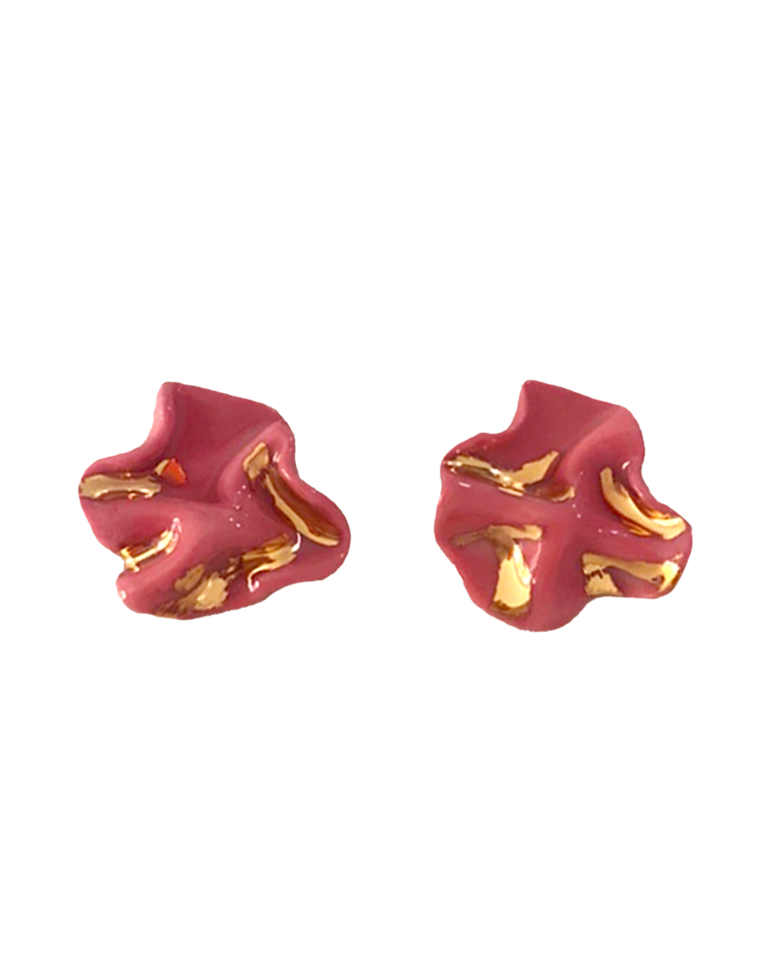 Boucles d'oreilles Little Petunia en céramique