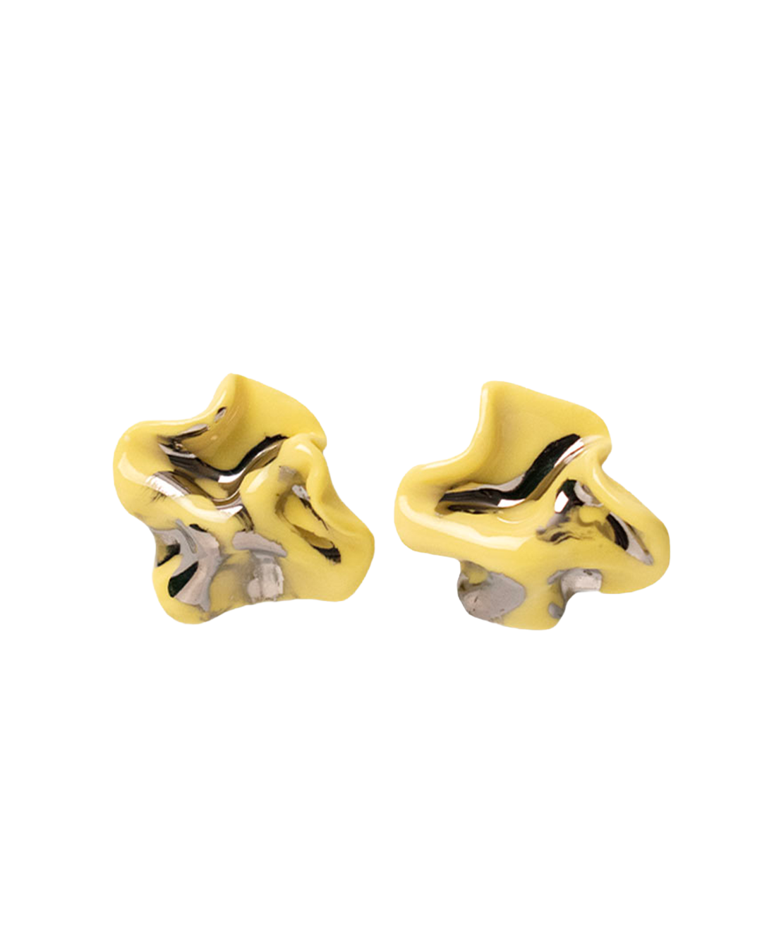 Boucles d'oreilles Electric Lilu en céramique