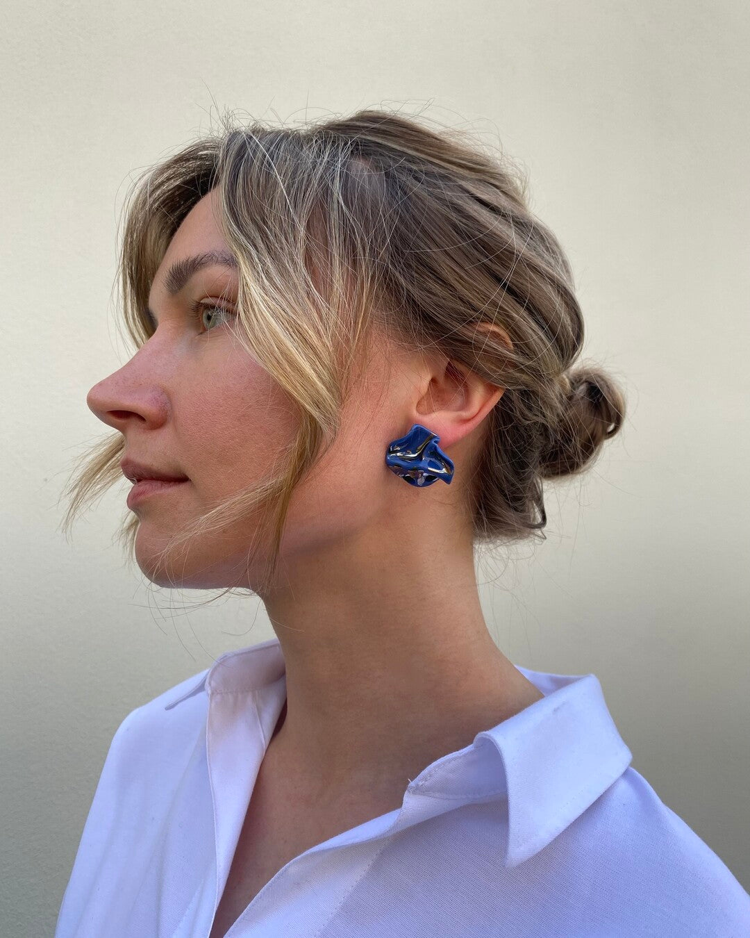 Electric Lilu Ceramic Earrings