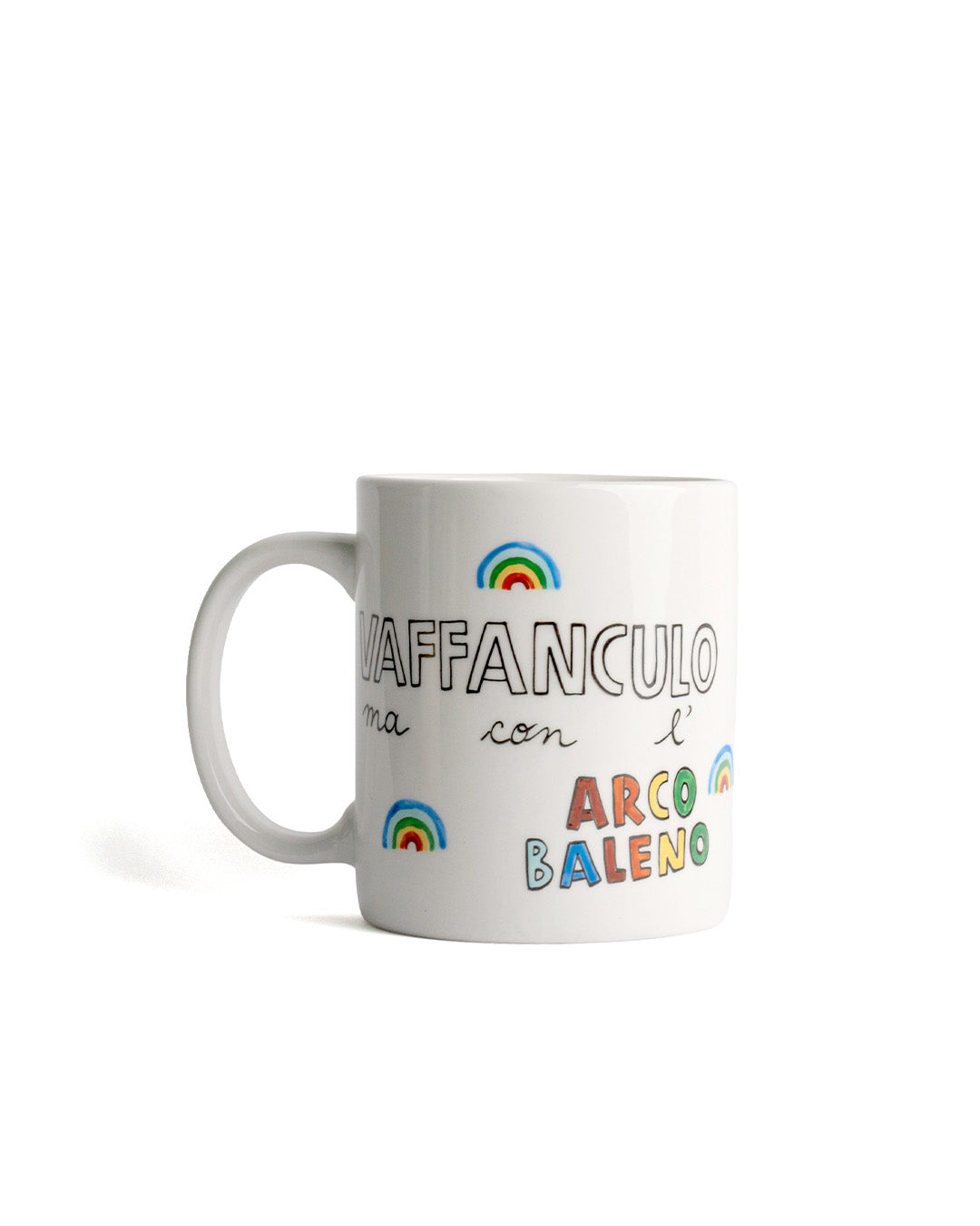 MUG Vaffanculo ma con l'arcobaleno
