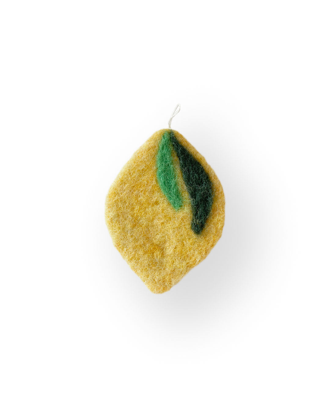 Flat Lemon ornament