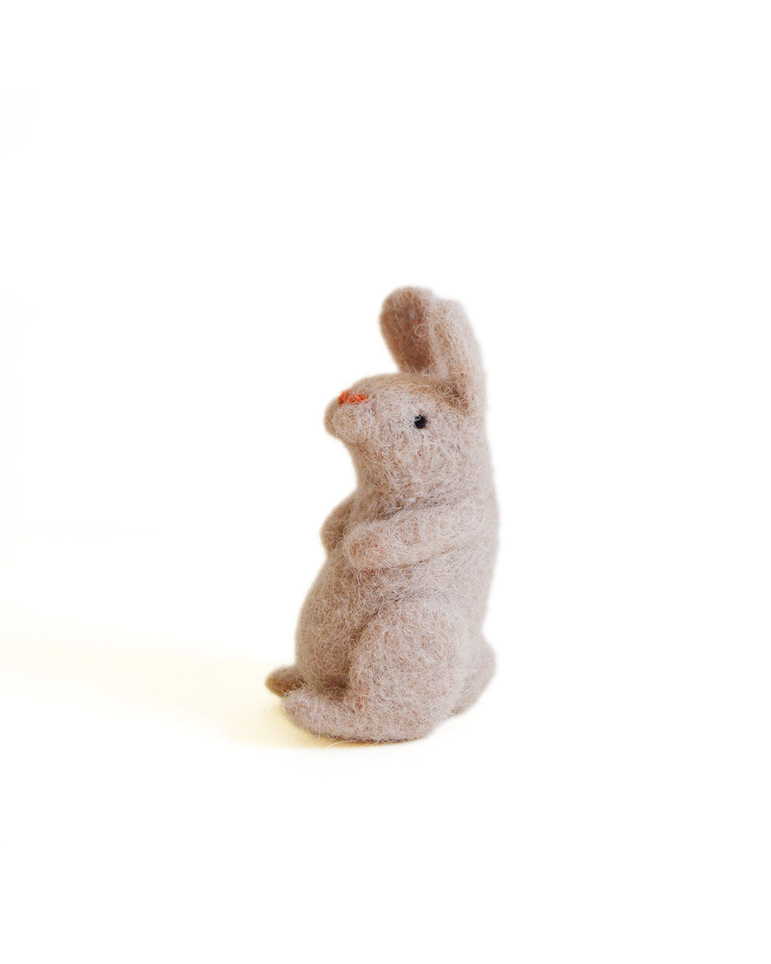 Bunny needle-felted soft toy