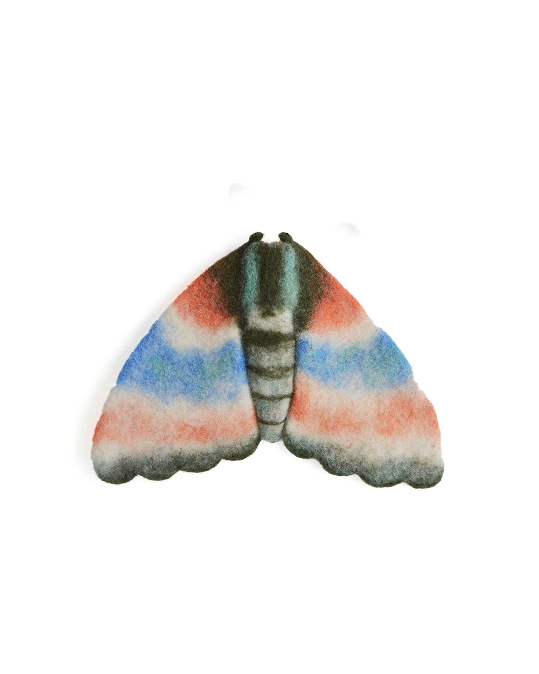 Needle felted Moth wall decoration