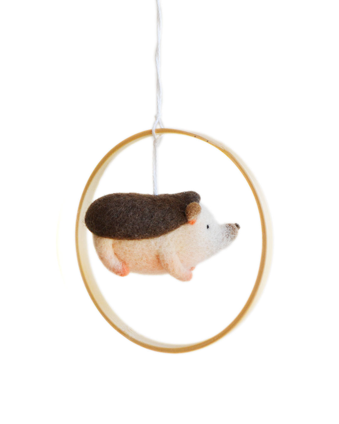 Riccetto needle-felted baby mobile