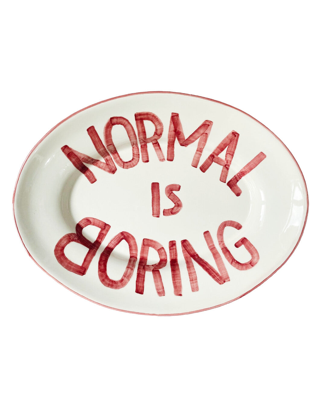 Platter 'Normal is boring'