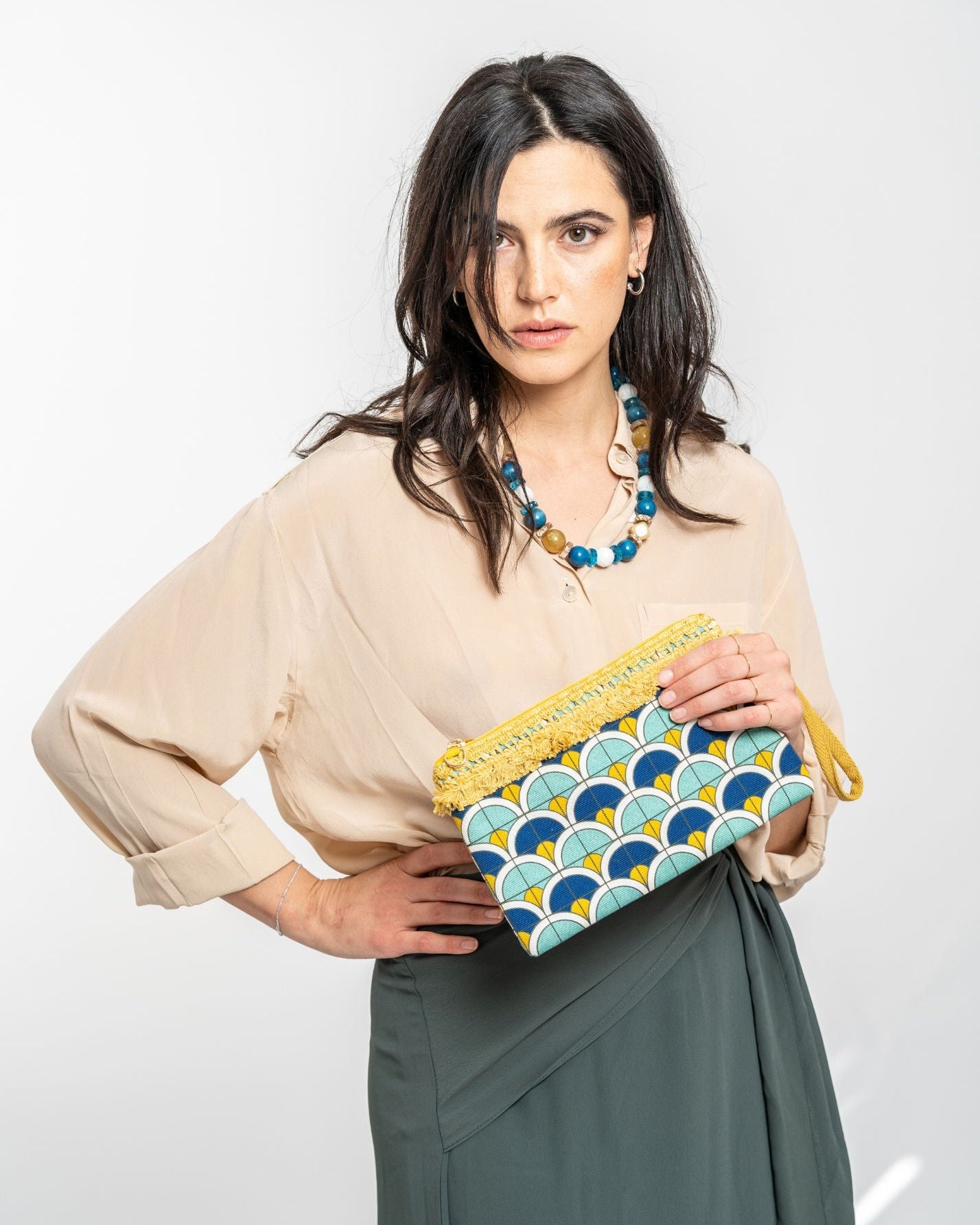 Clutch Bag - Maiolica