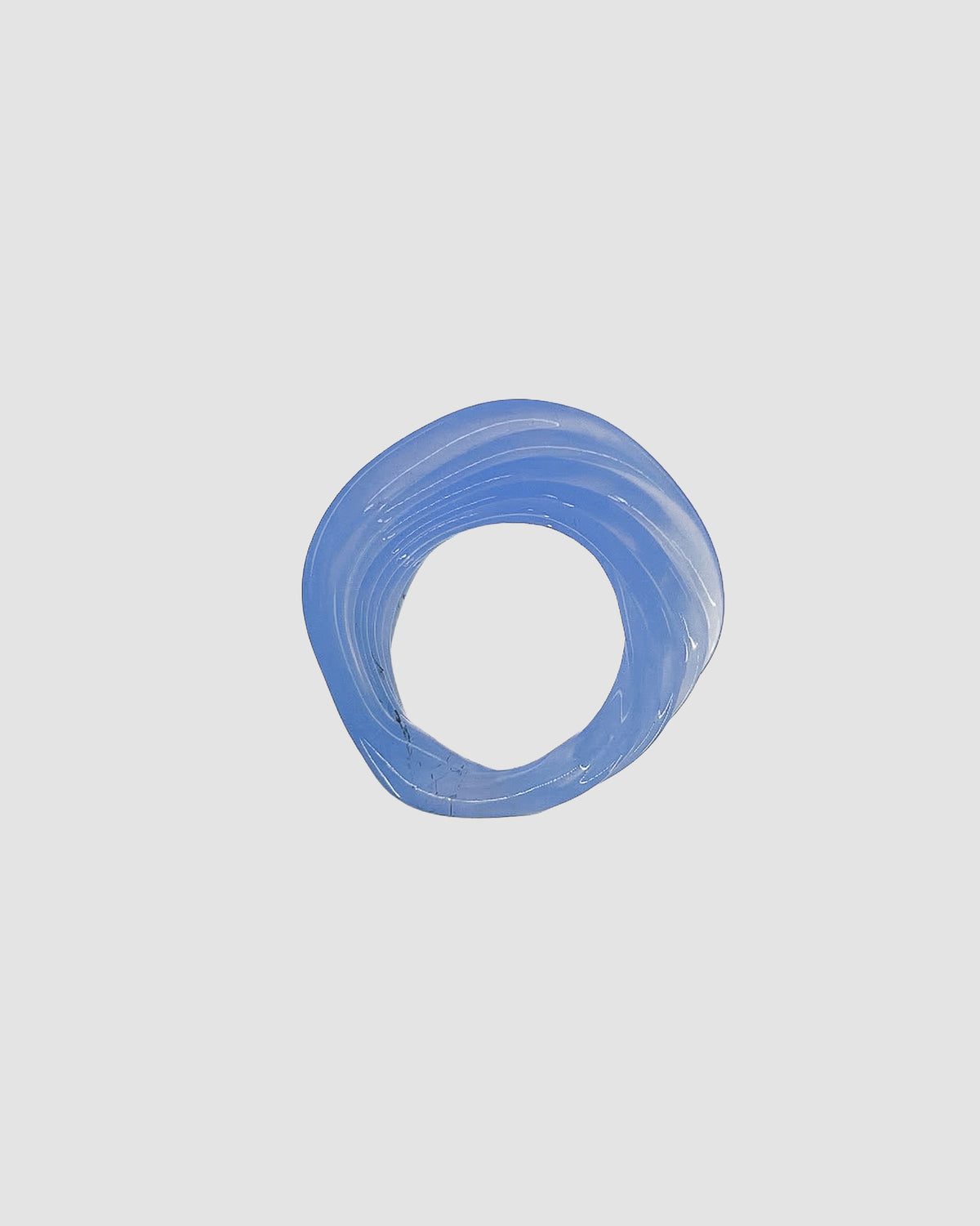 Wave  Murano glass ring