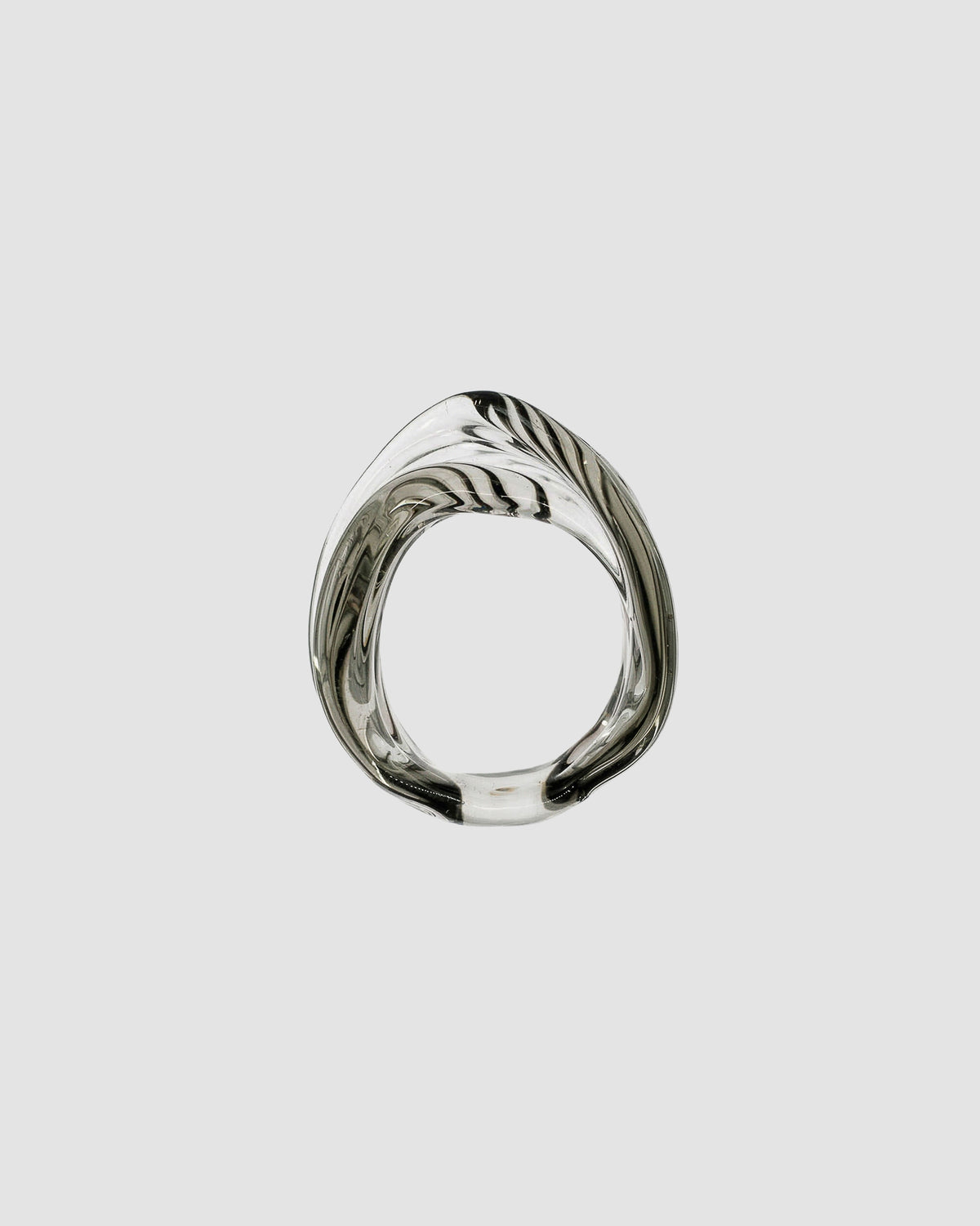 Wave  Murano glass ring