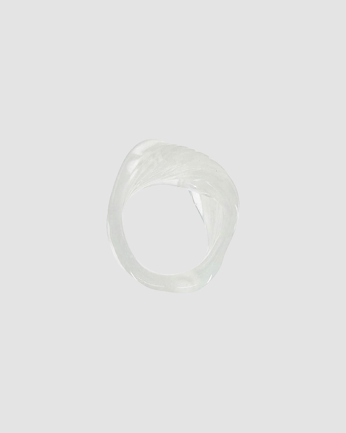 Wave  Murano glass ring