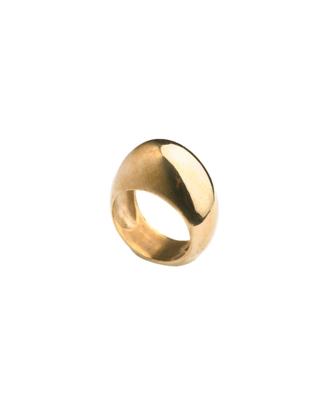 Cupola Ring Ramispera Brass handmade handcrafted ring