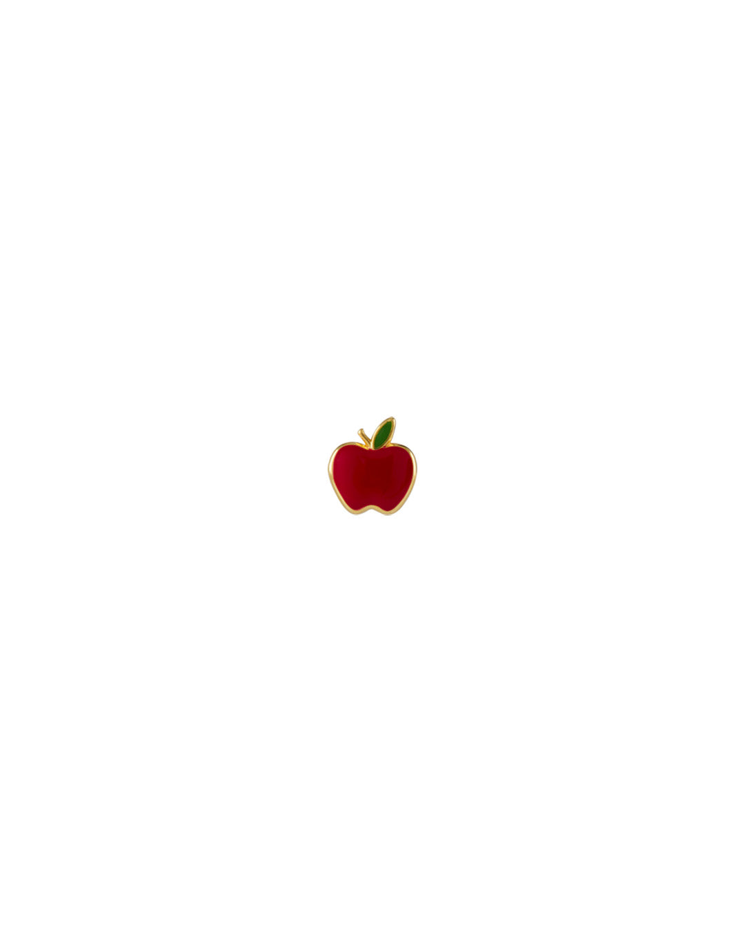 Apple mini stud earring