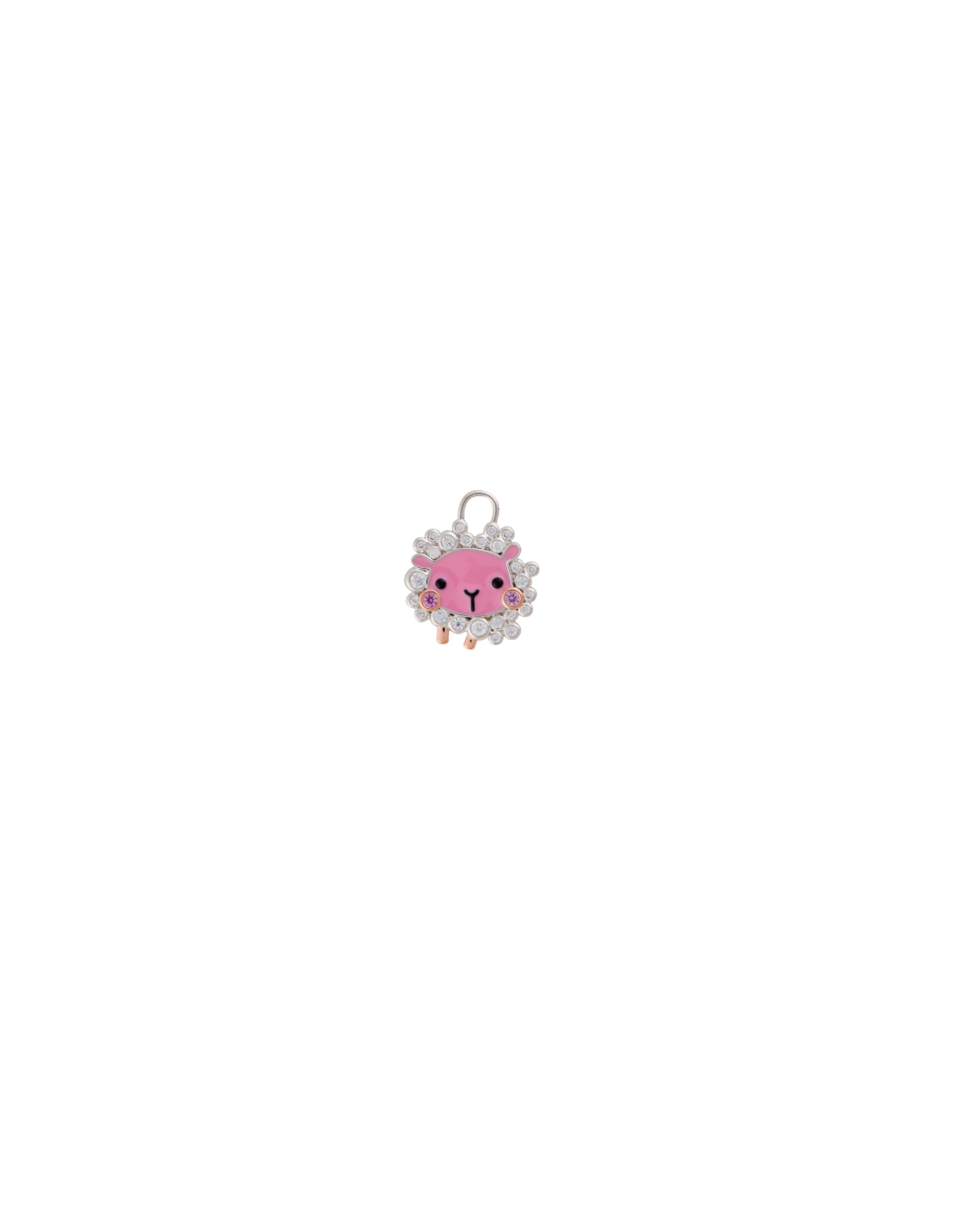 White Sheep Charm