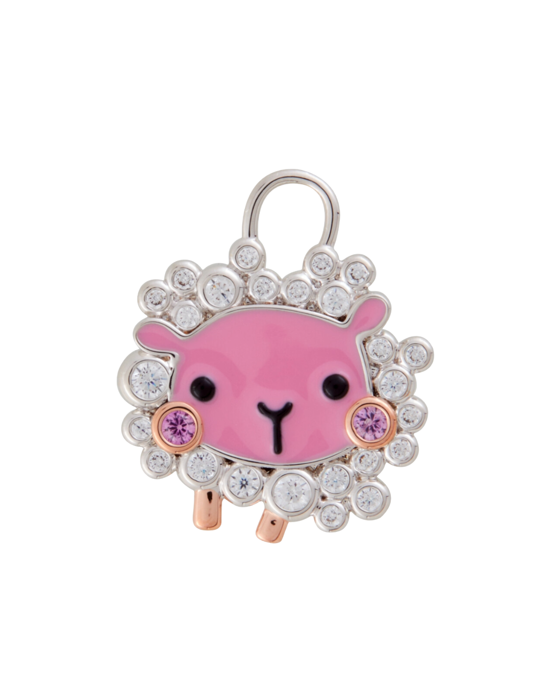 White Sheep Charm