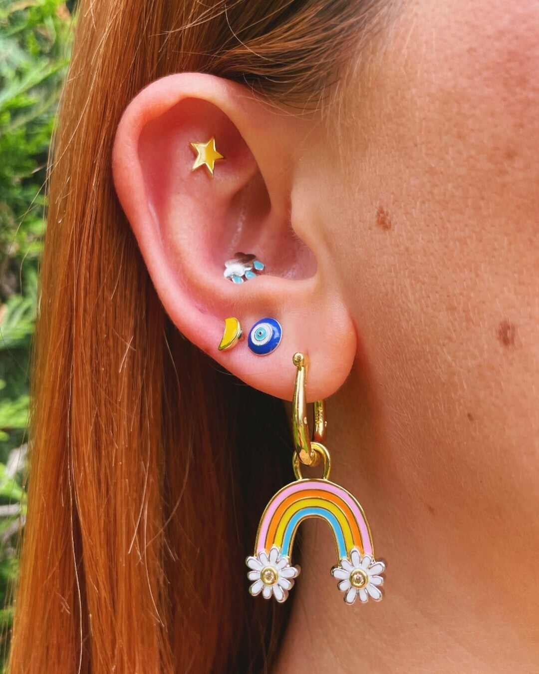 Mini Cloud Earring