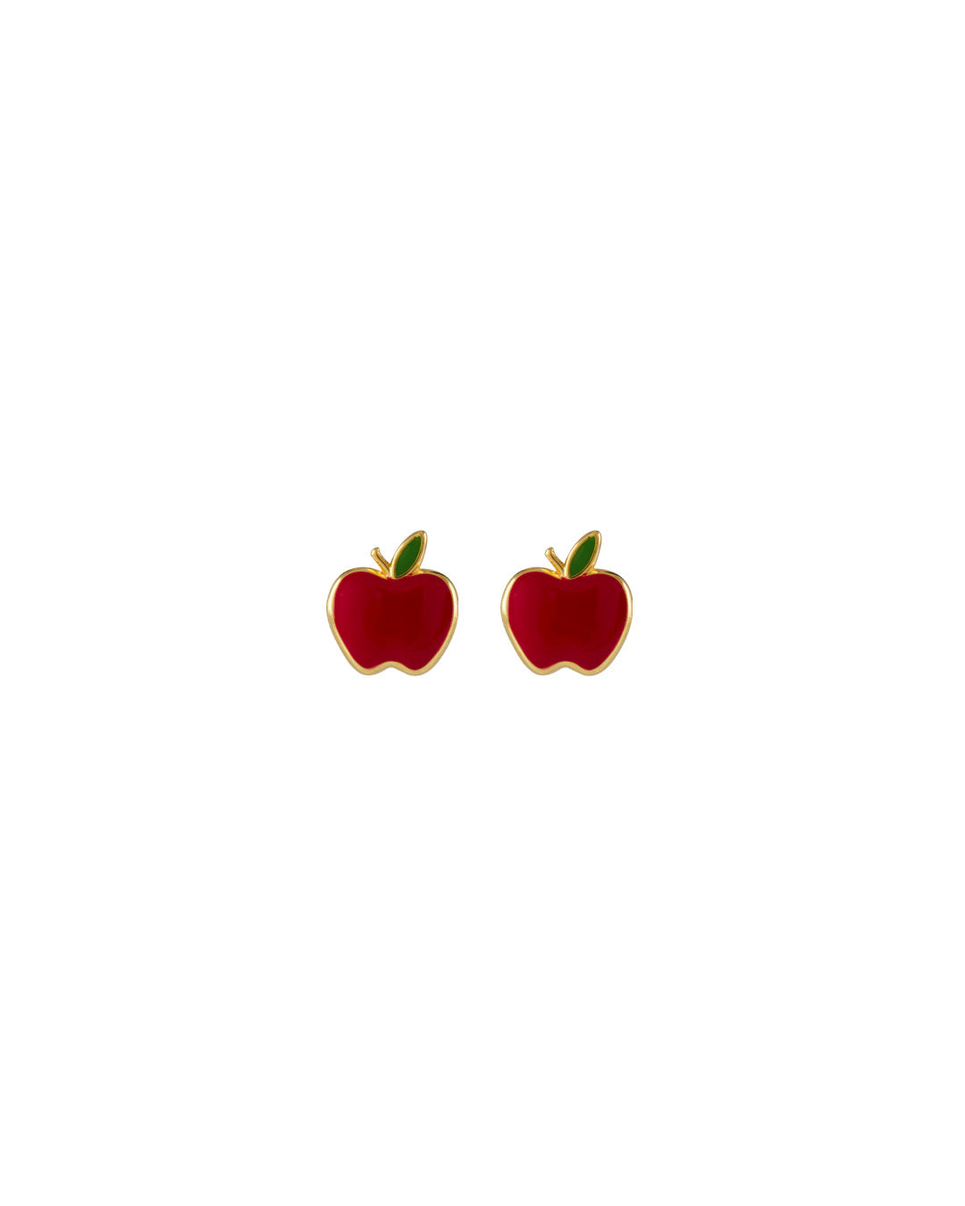 Apple mini stud earring