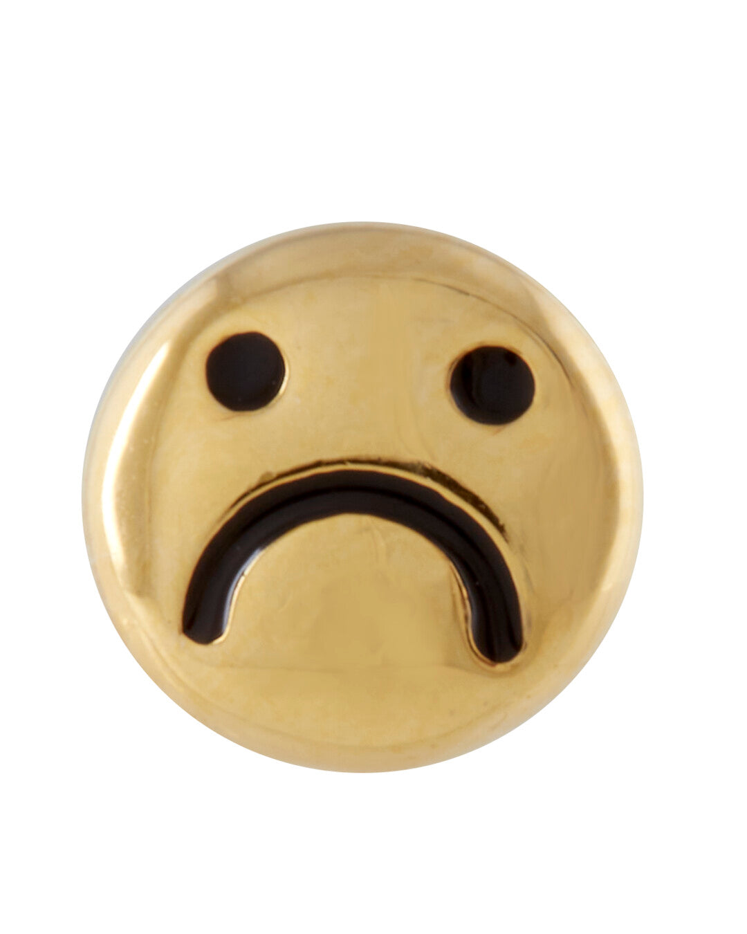 Sad Emoji mini stud earring