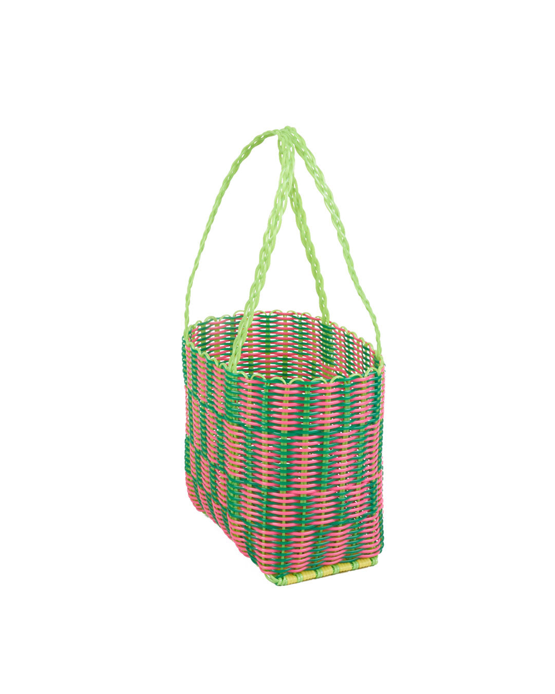 Small Basket Bag - Guava