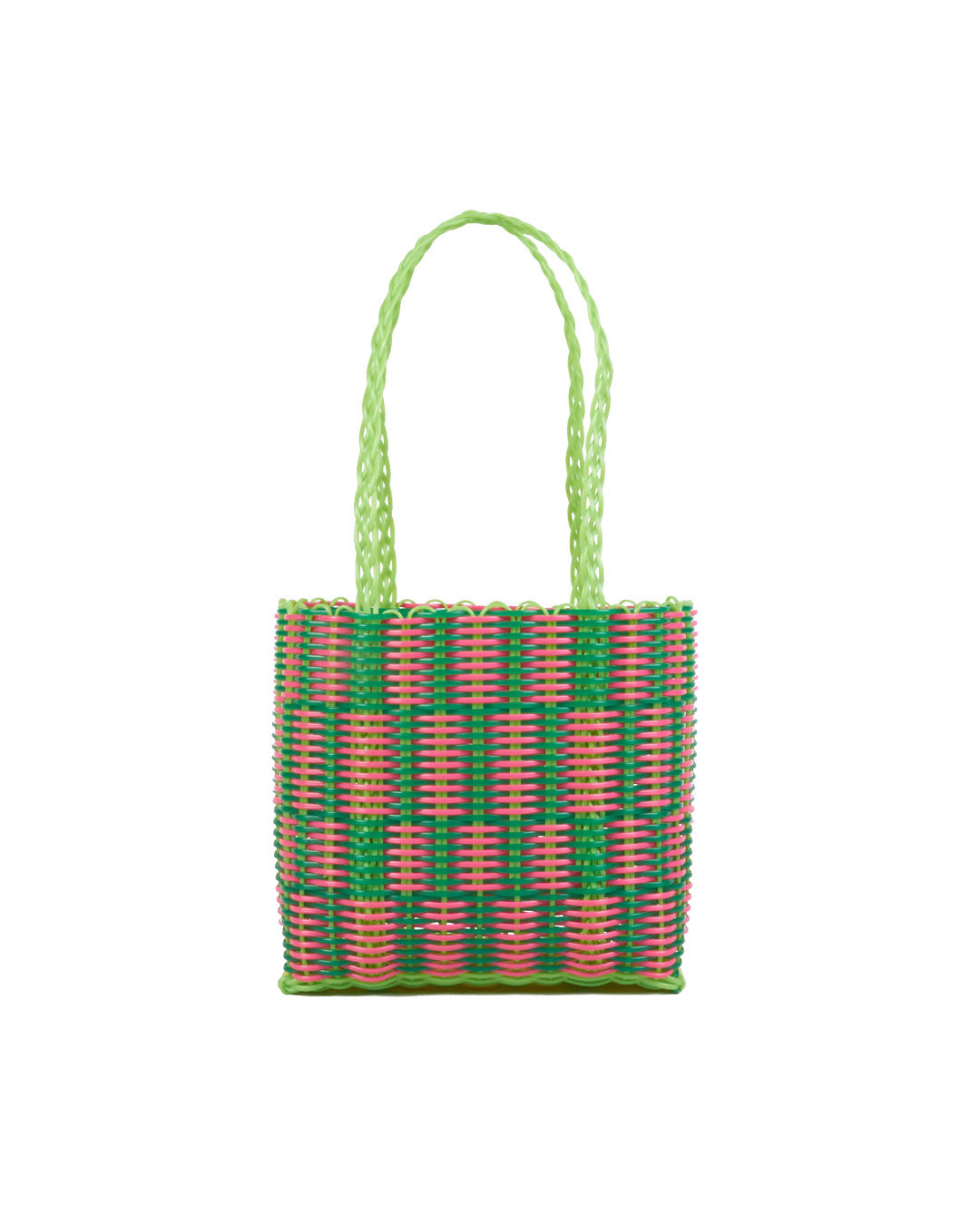 Small Basket Bag - Guava