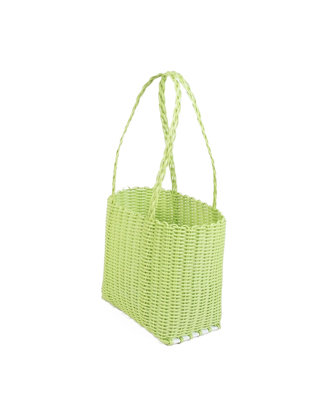 Small Basket Bag - Pistachio