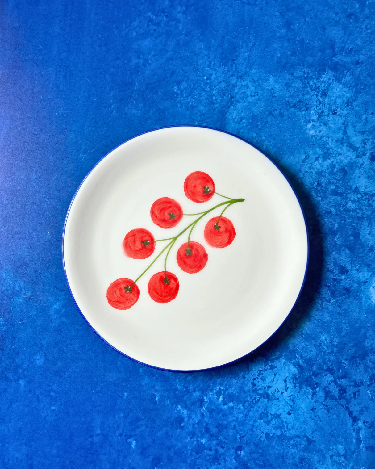 Small Tomato Plate - Set of 2