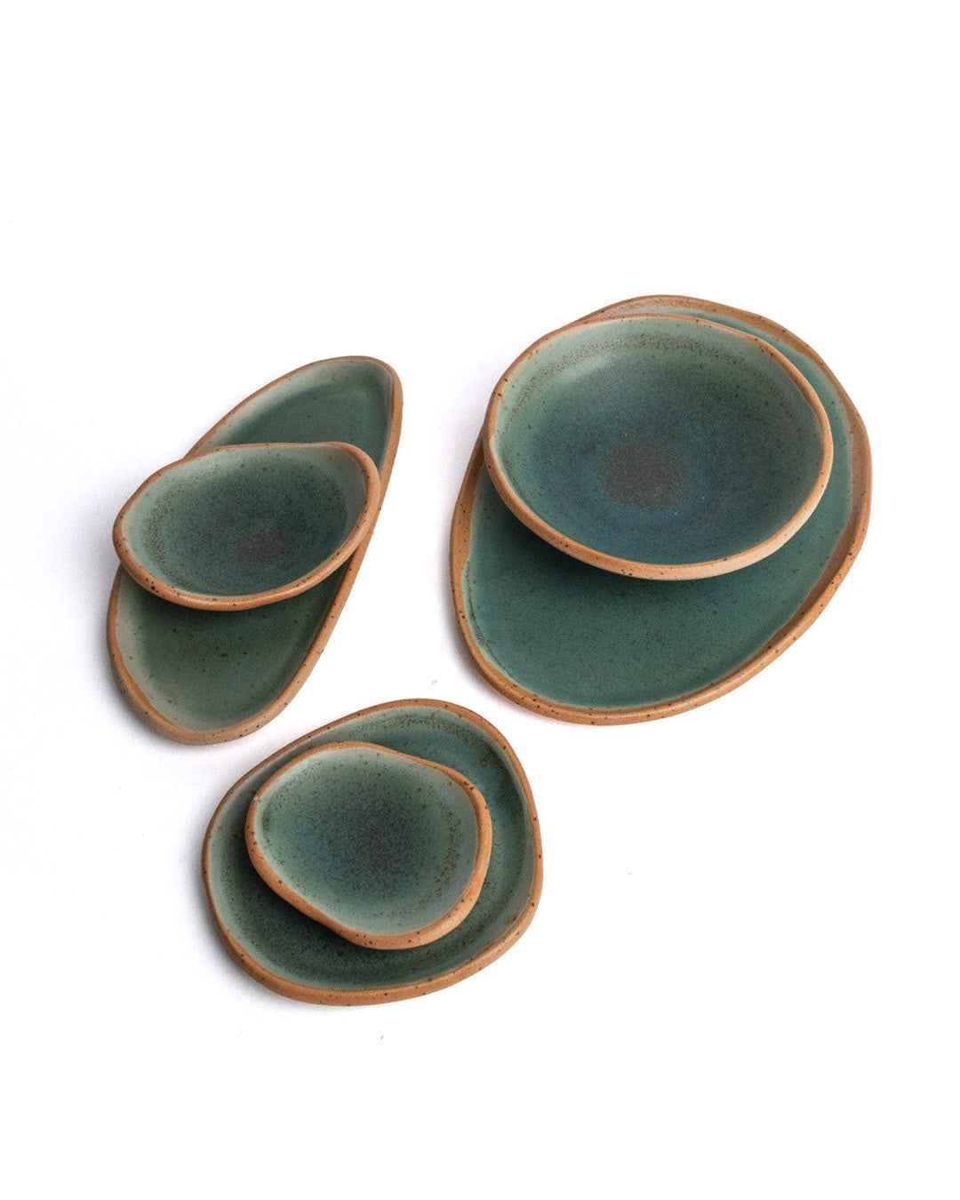 Atollo Aperitivo Set - Ceramic plate set