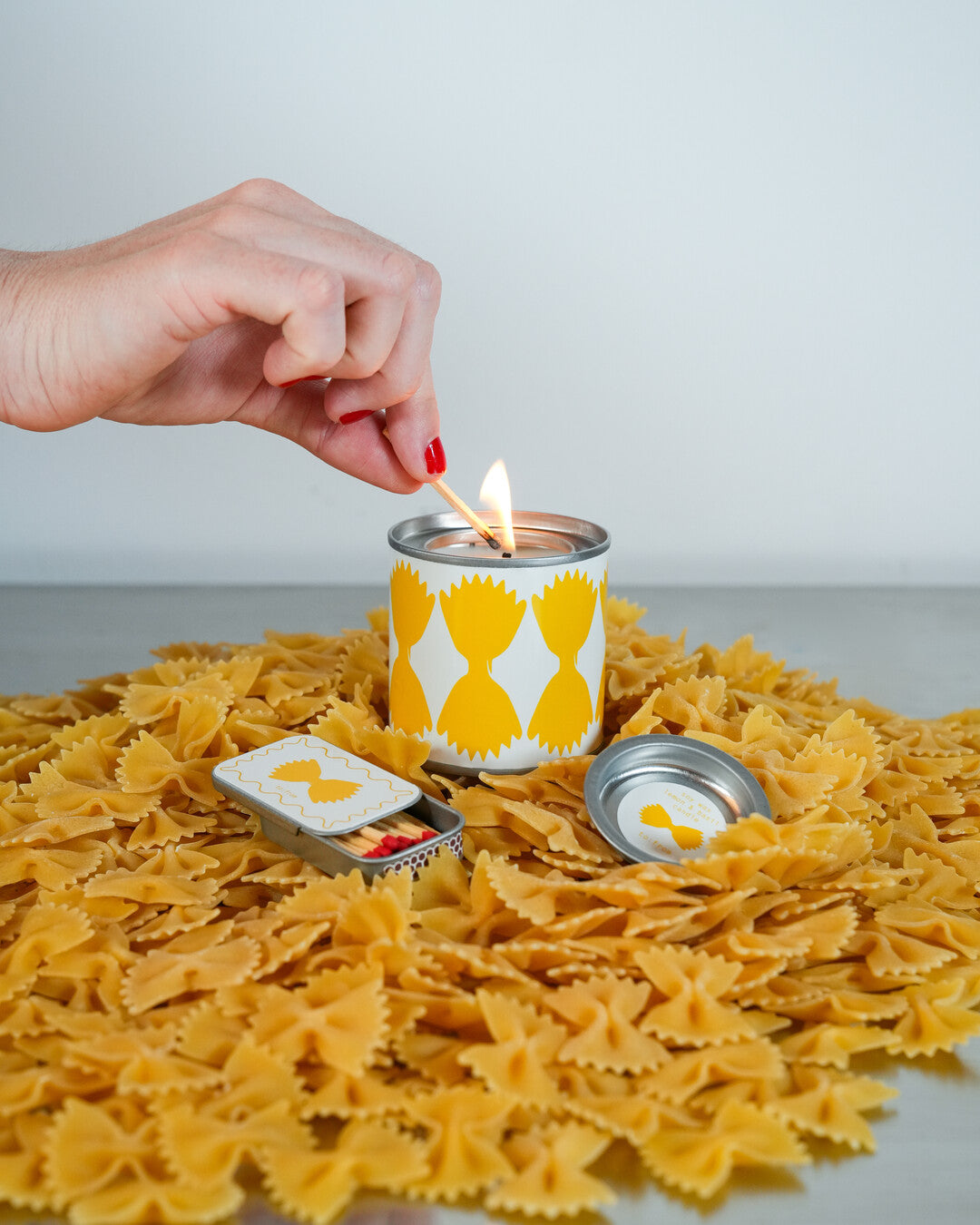 Supermercado candle: Pasta (lemon + basil)