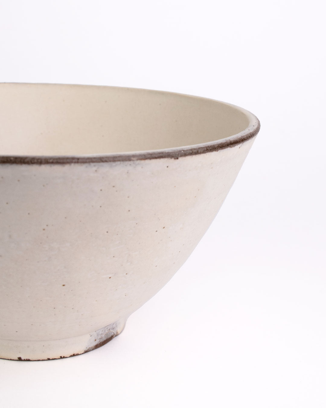 Textured salad bowl pottery Samuele Perraro