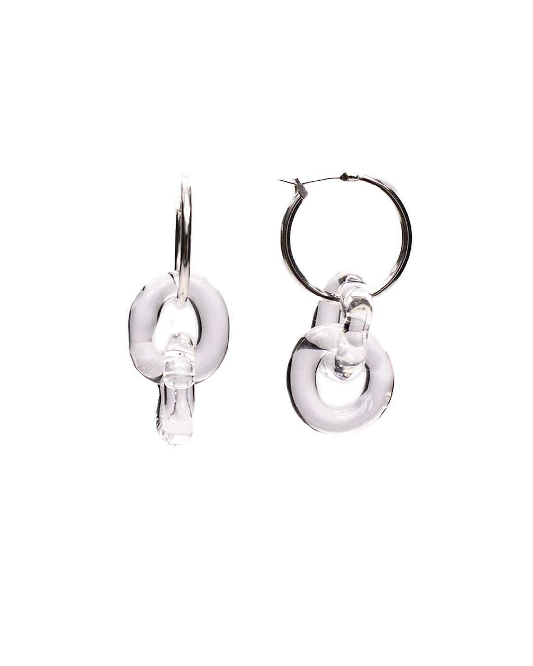 Handmade glass earrings - SiO2 Glass Jewelry