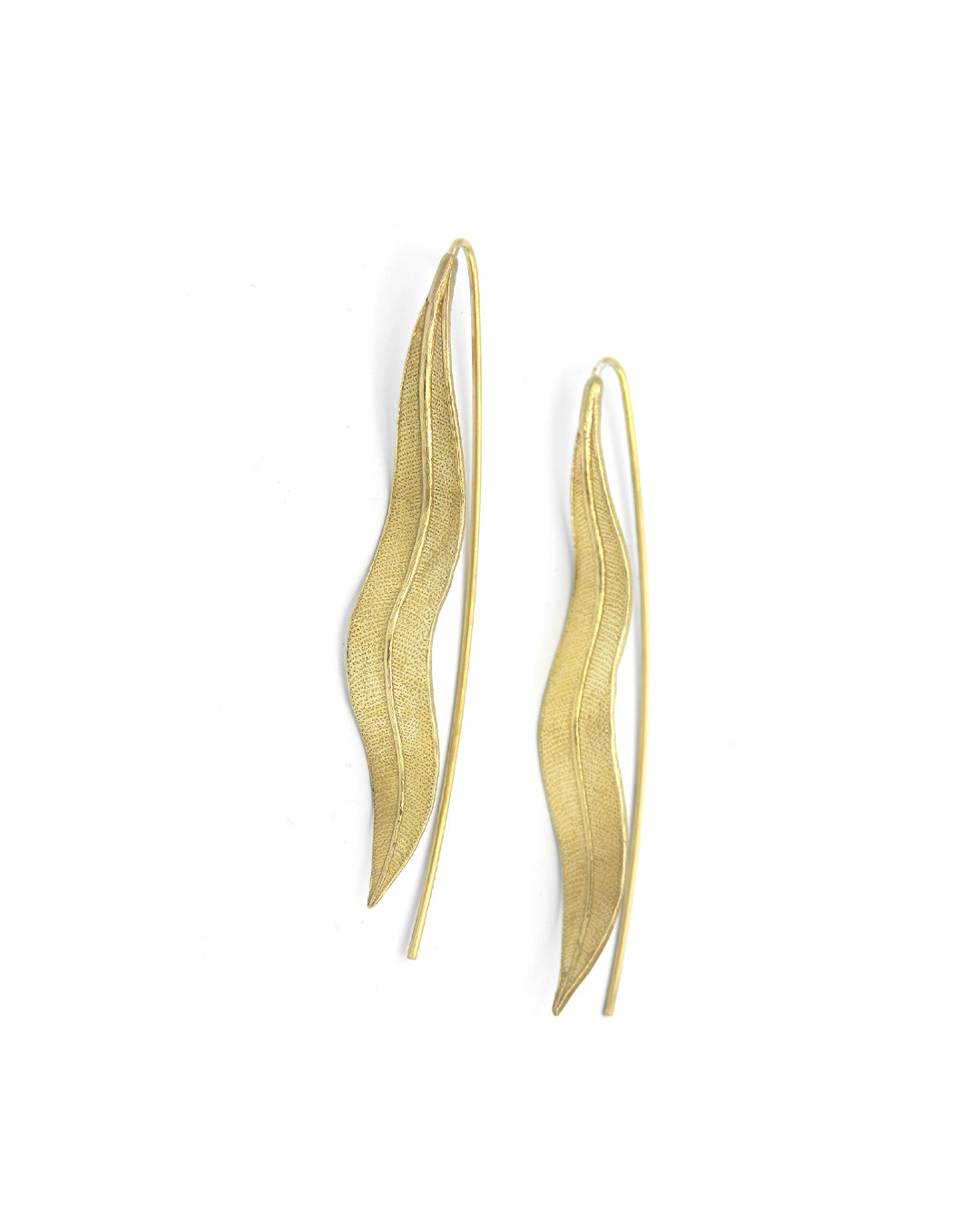 Eucalyptus Bronze Gold Handmade Handcrafted Jewels Jewelry Beautiful Accessories Simona Materi