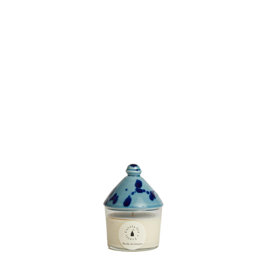 Bacche di Ginepro - Trullino Candle with ceramic lid