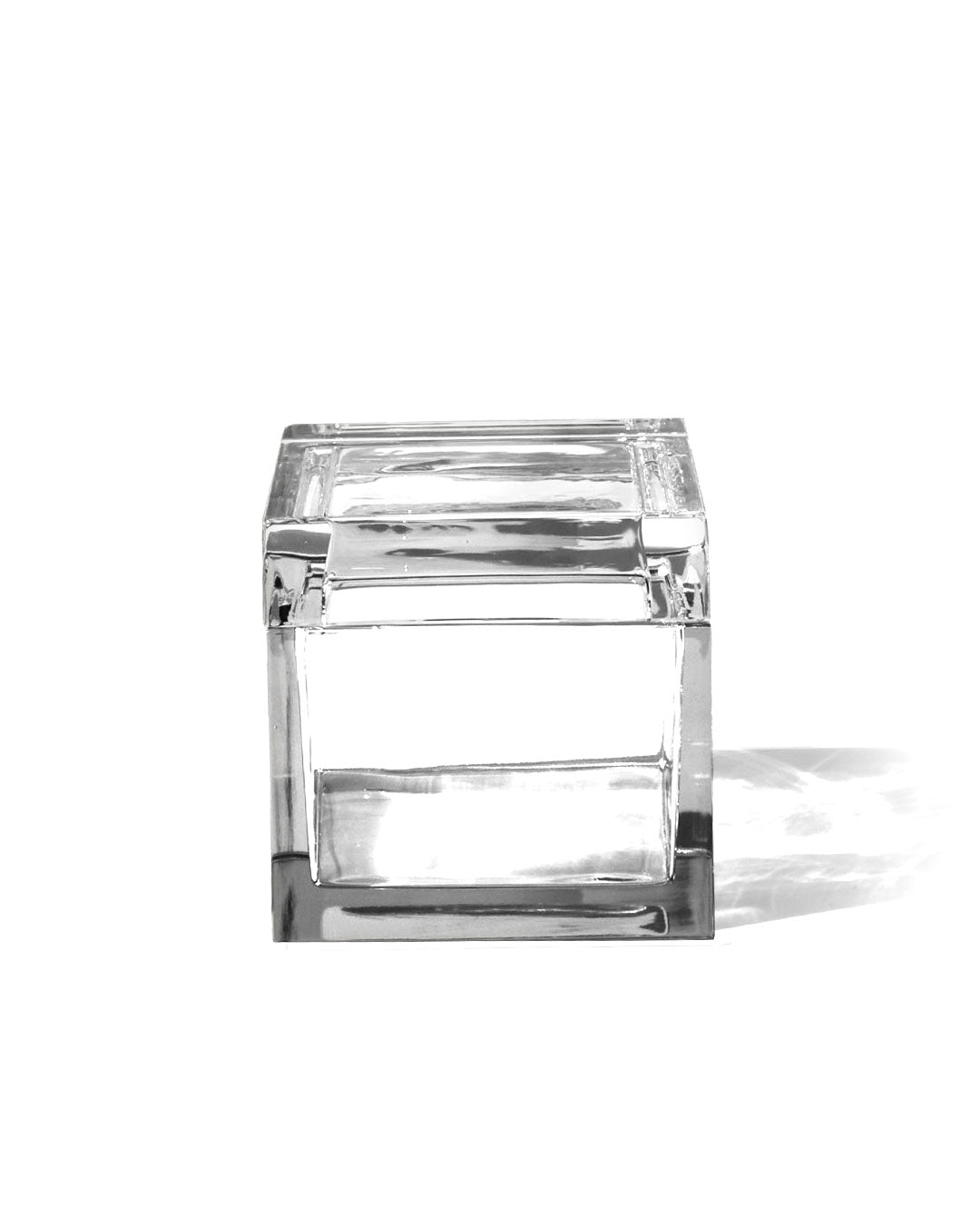 Boîte en verre cristal transparent PALMI