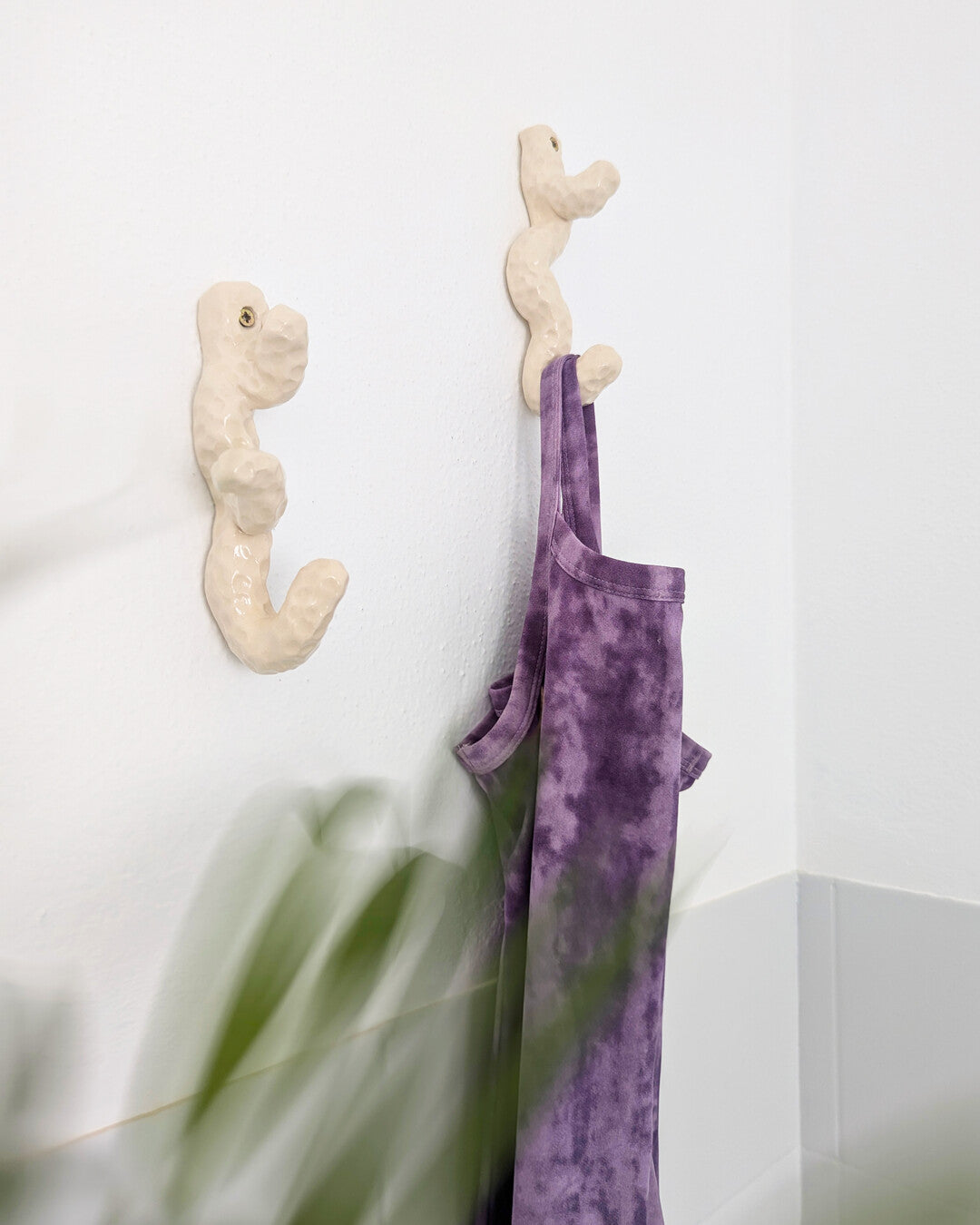 Freeform Wall hook - 2 hooks
