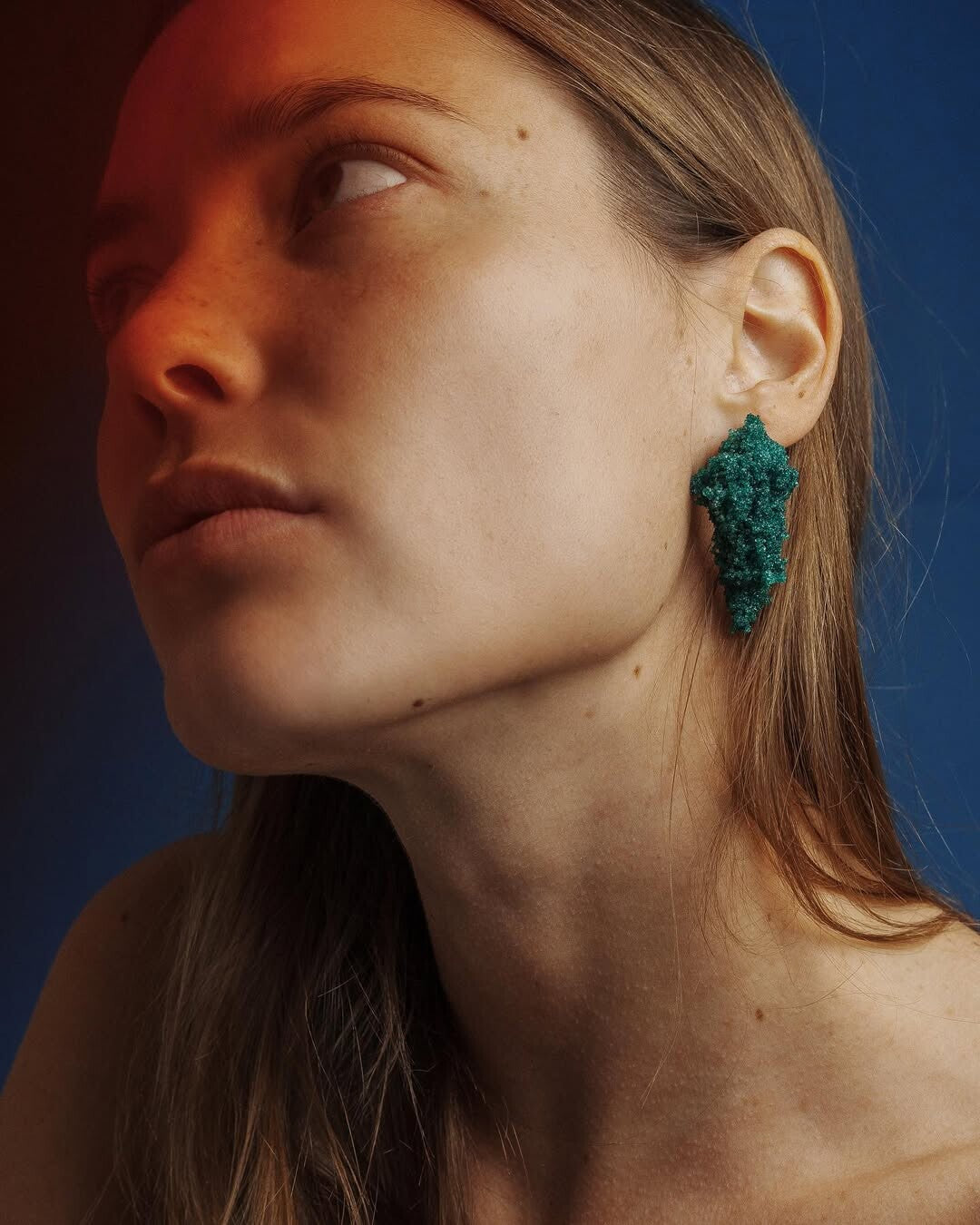 Sugar Earrings - Forest green