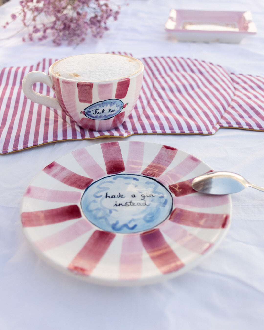 "Fuck Tea" Tea cup