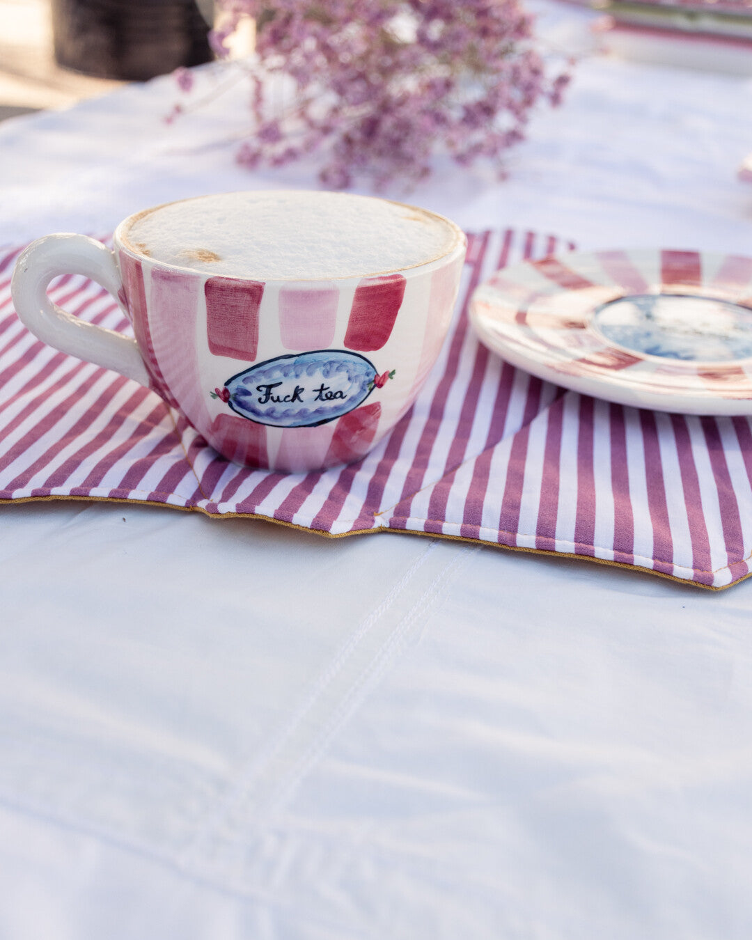 "Fuck Tea" Tea cup