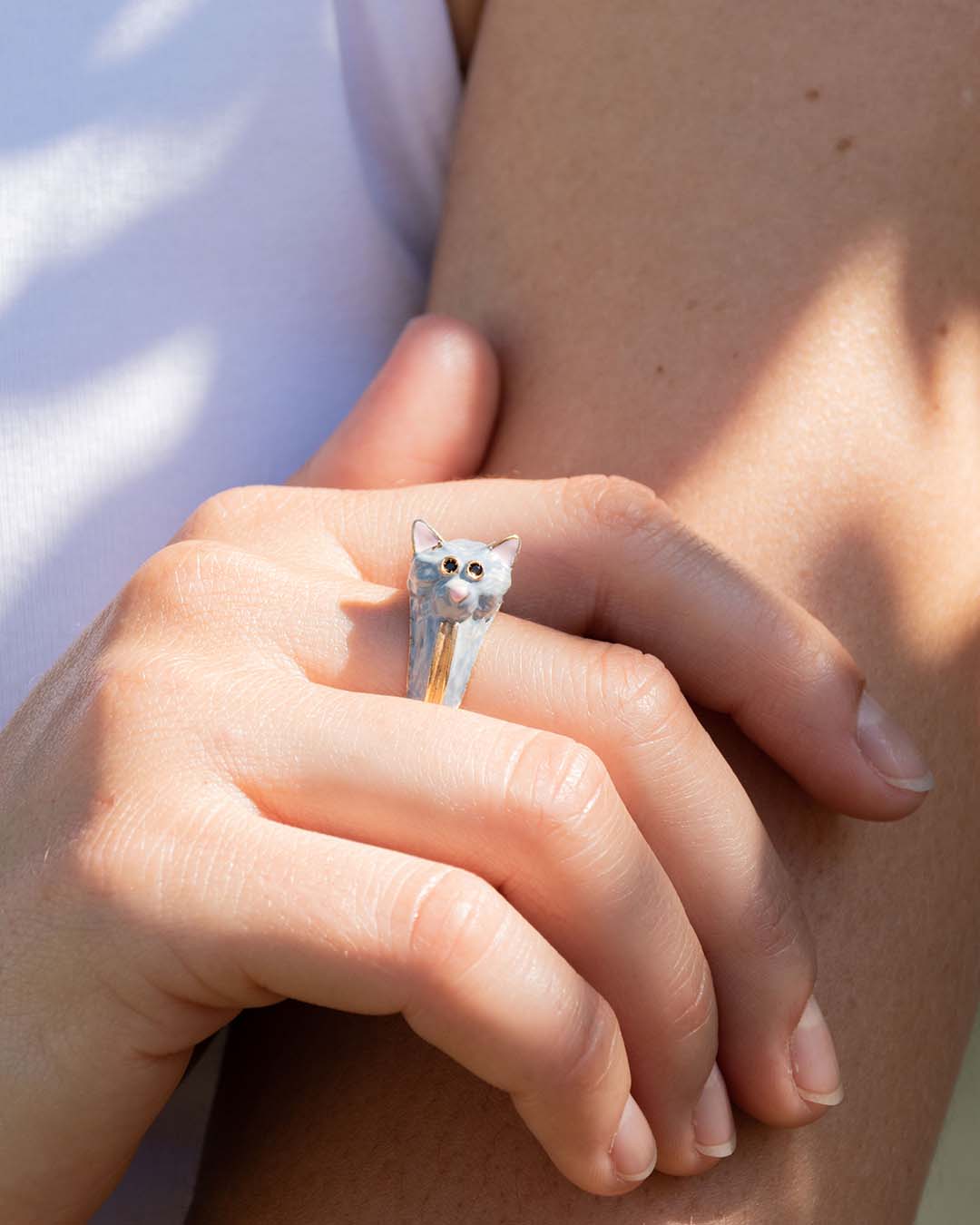 Carla Persiano Cat Ring