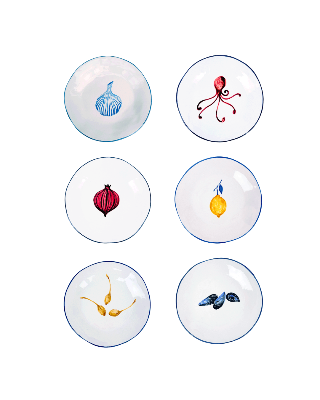 Taste of the Coast | Cuore Di Mare Deep Bundle - Set of 6