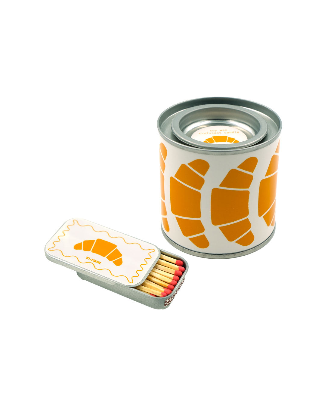 Supermercado Croissant Bundle | Candle & Matches